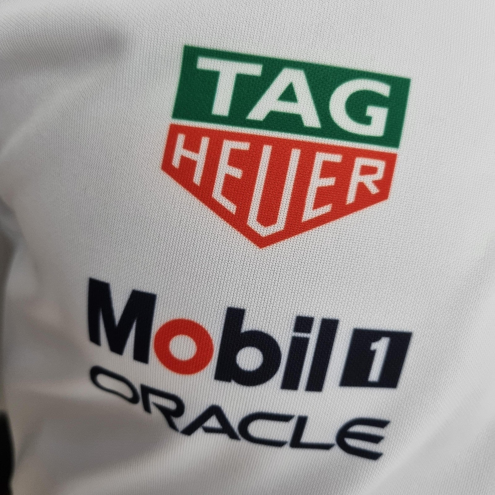 2022 F1 Formula One Red Bull Polo White