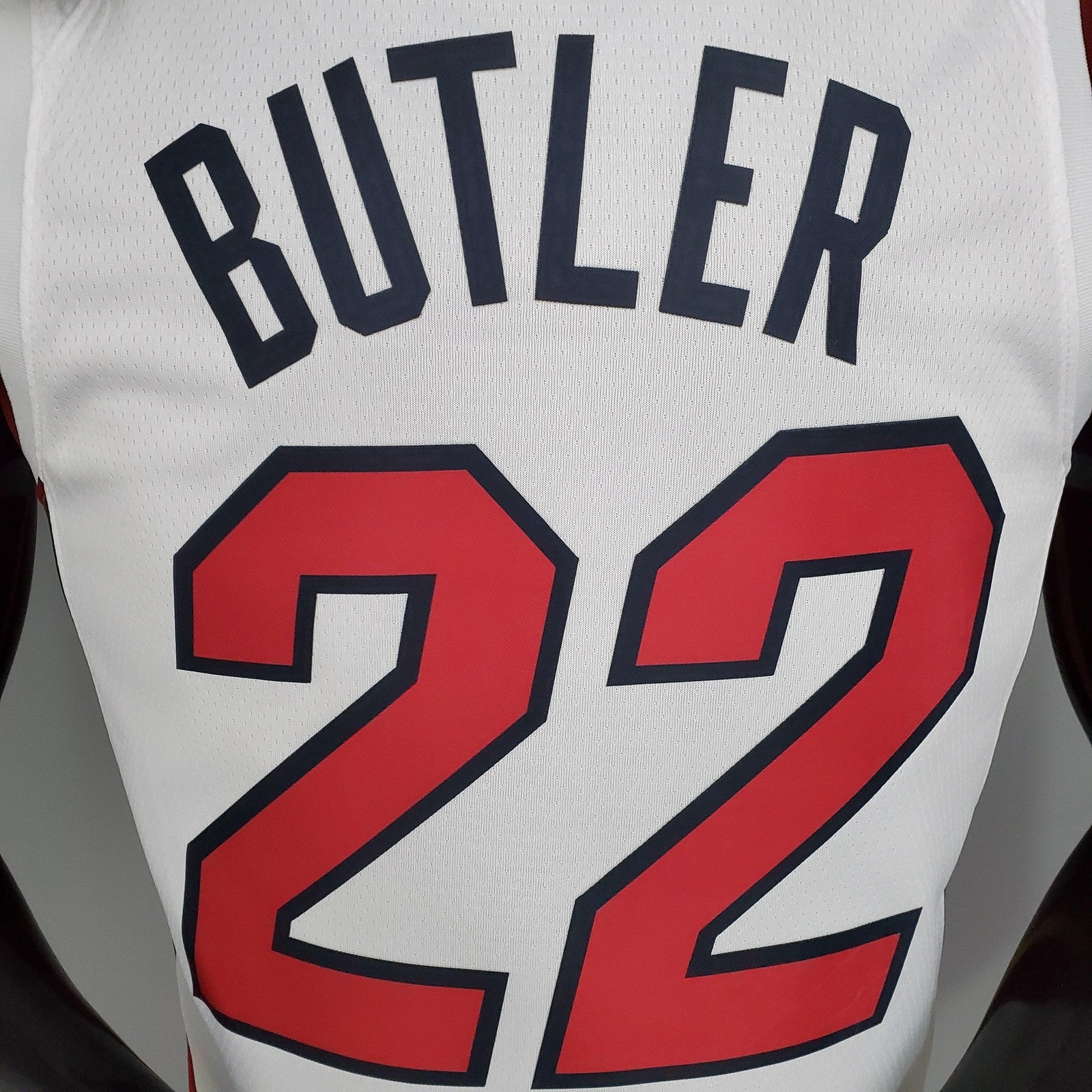Miami Heat Butler#22 White Nba Jersey