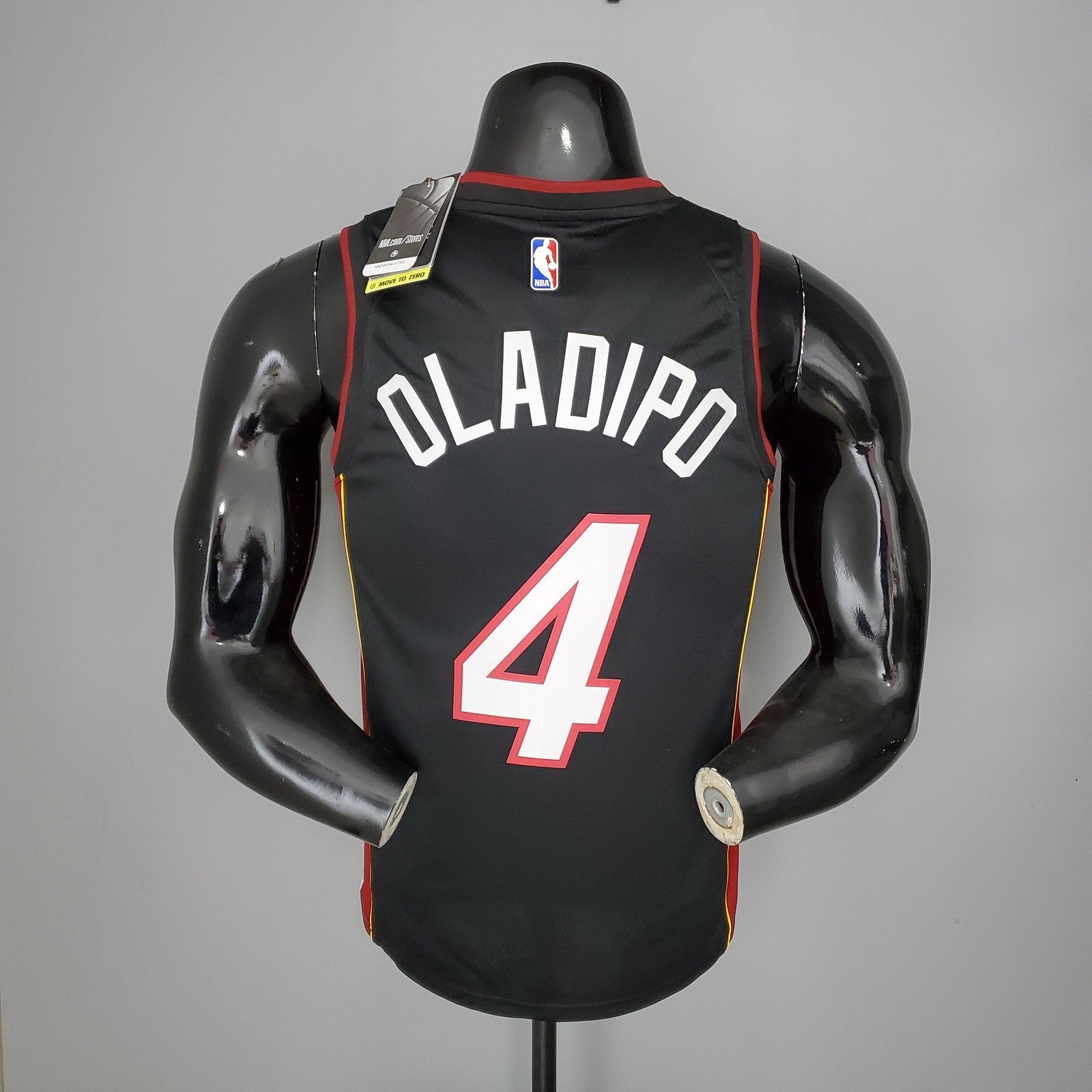 Miami Heat Oladipo#4 #4 Black Nba Jersey