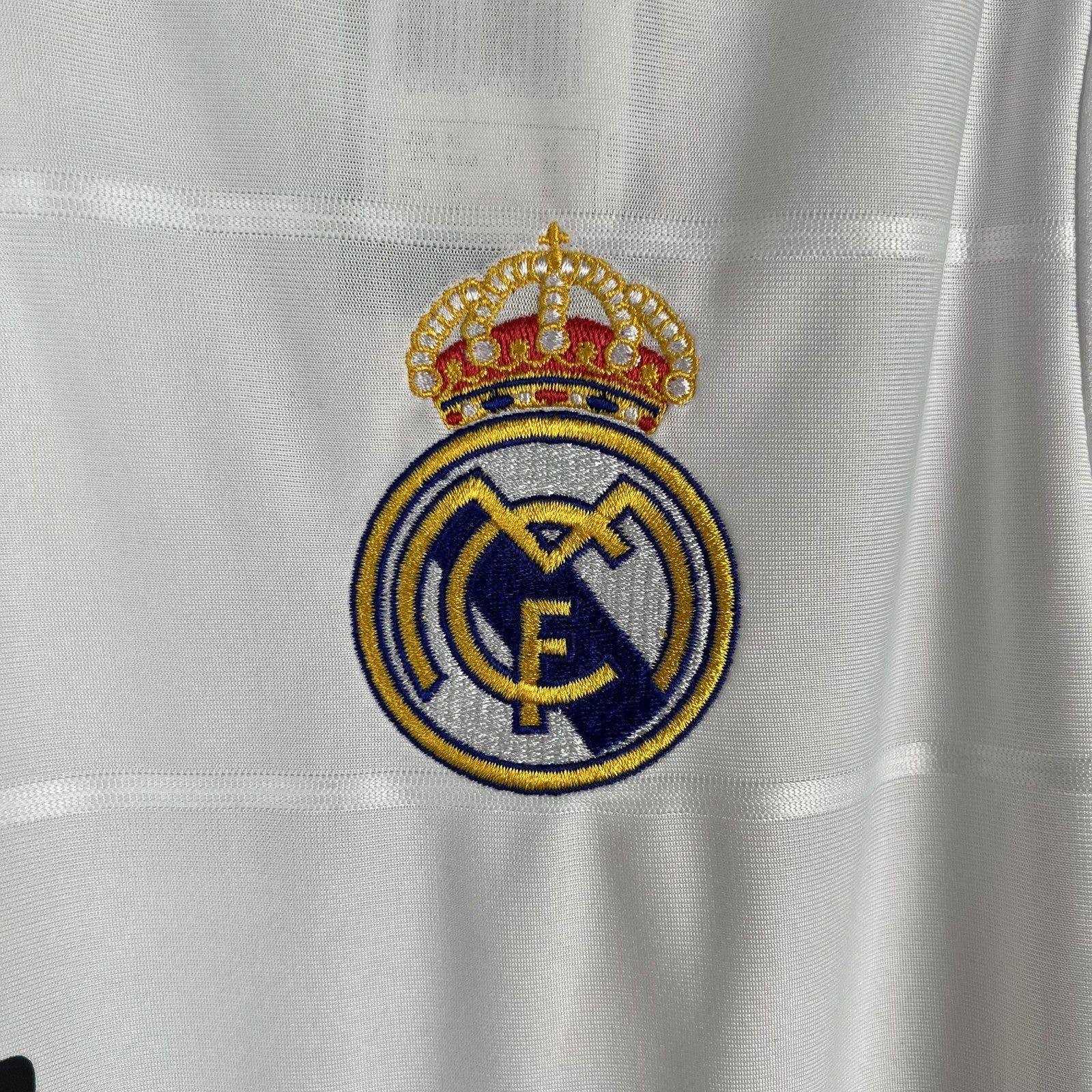 Retro Long Sleeve Real Madrid 13 14 Home