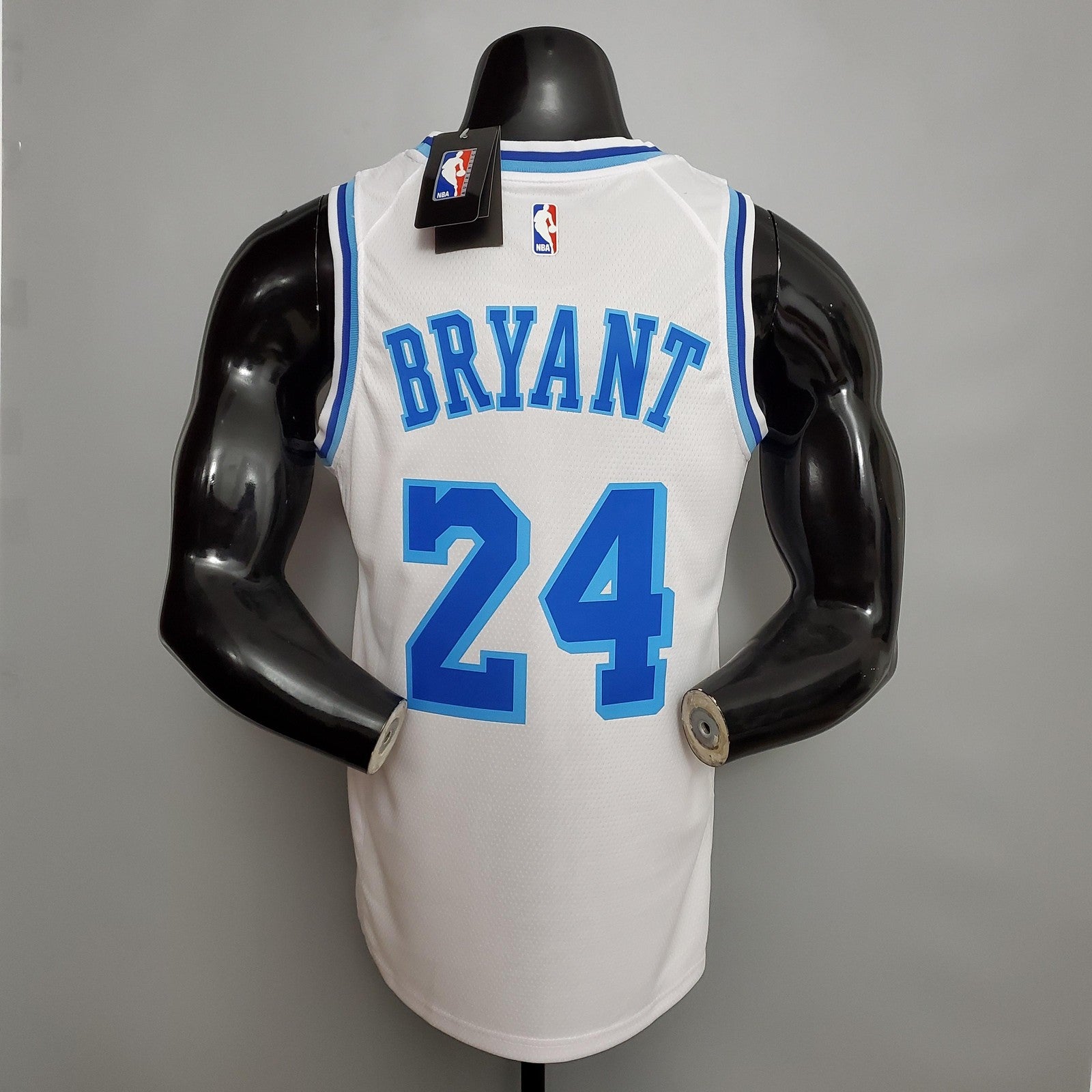 Before Bryant #8 After Bryant #24 Los Angeles White Nba Jersey Nike Connect Recognition
