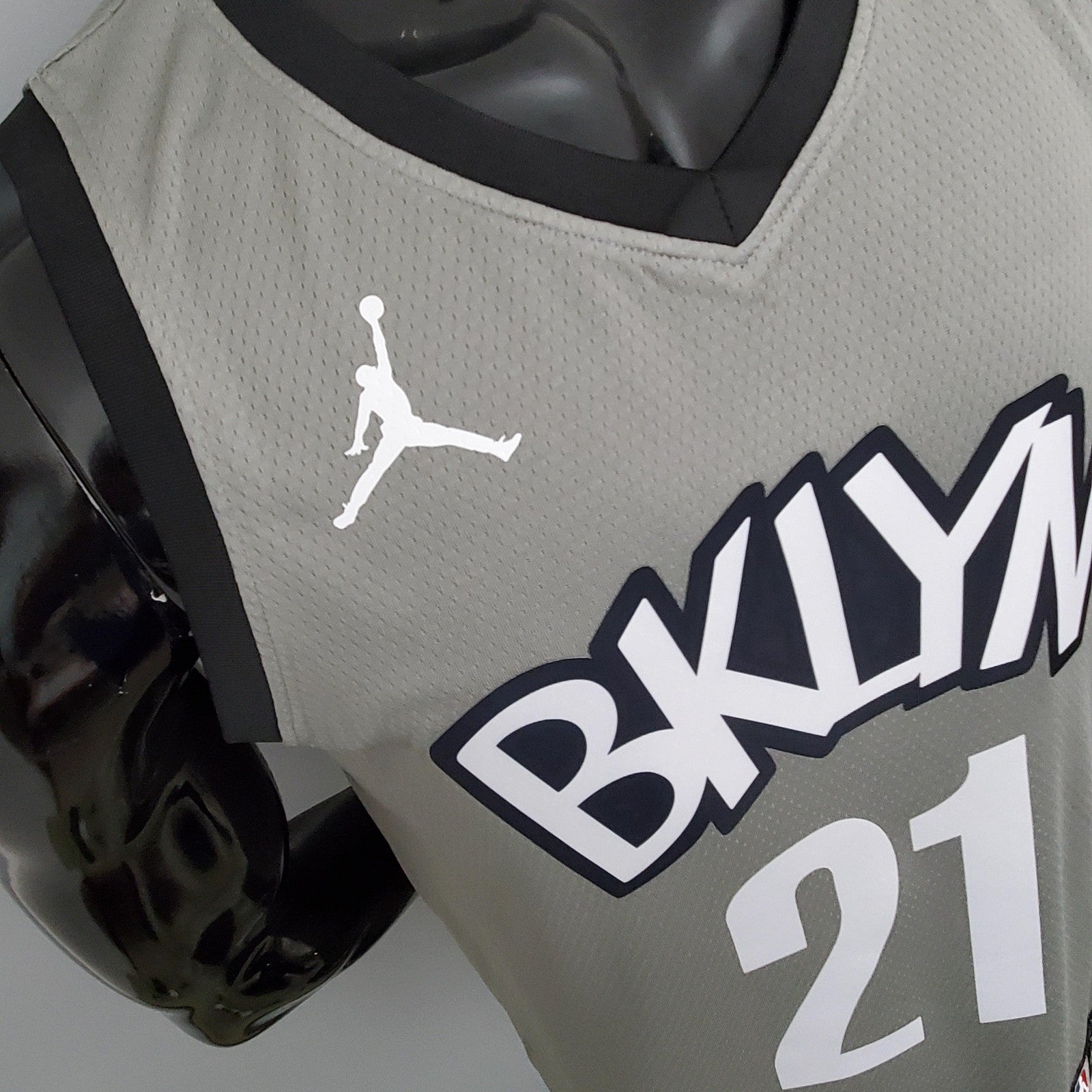 Nets Aldridge #21 Flyer Grey Nba Jersey