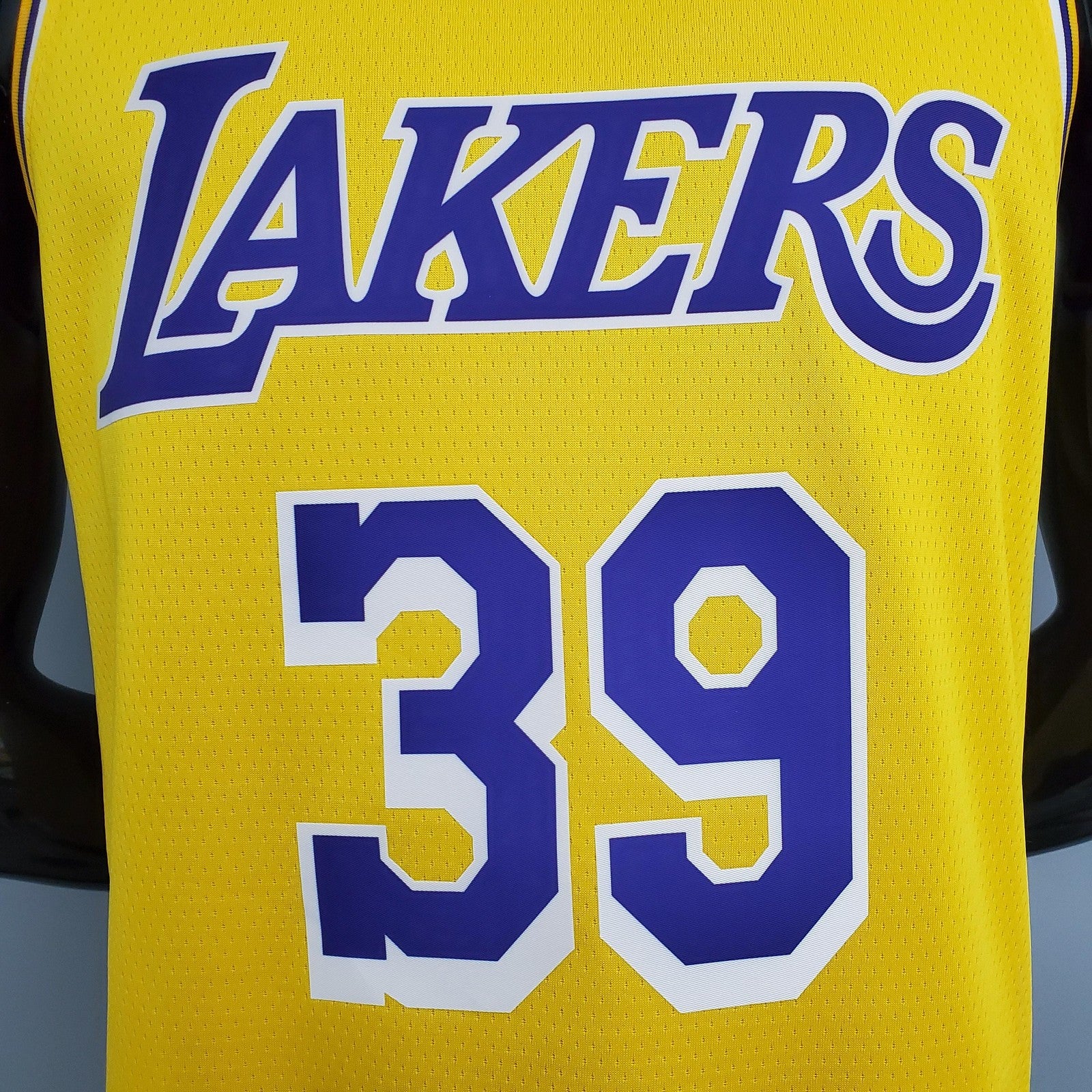 Lakers Howard#39 Crew Neck Yellow Nba Jersey