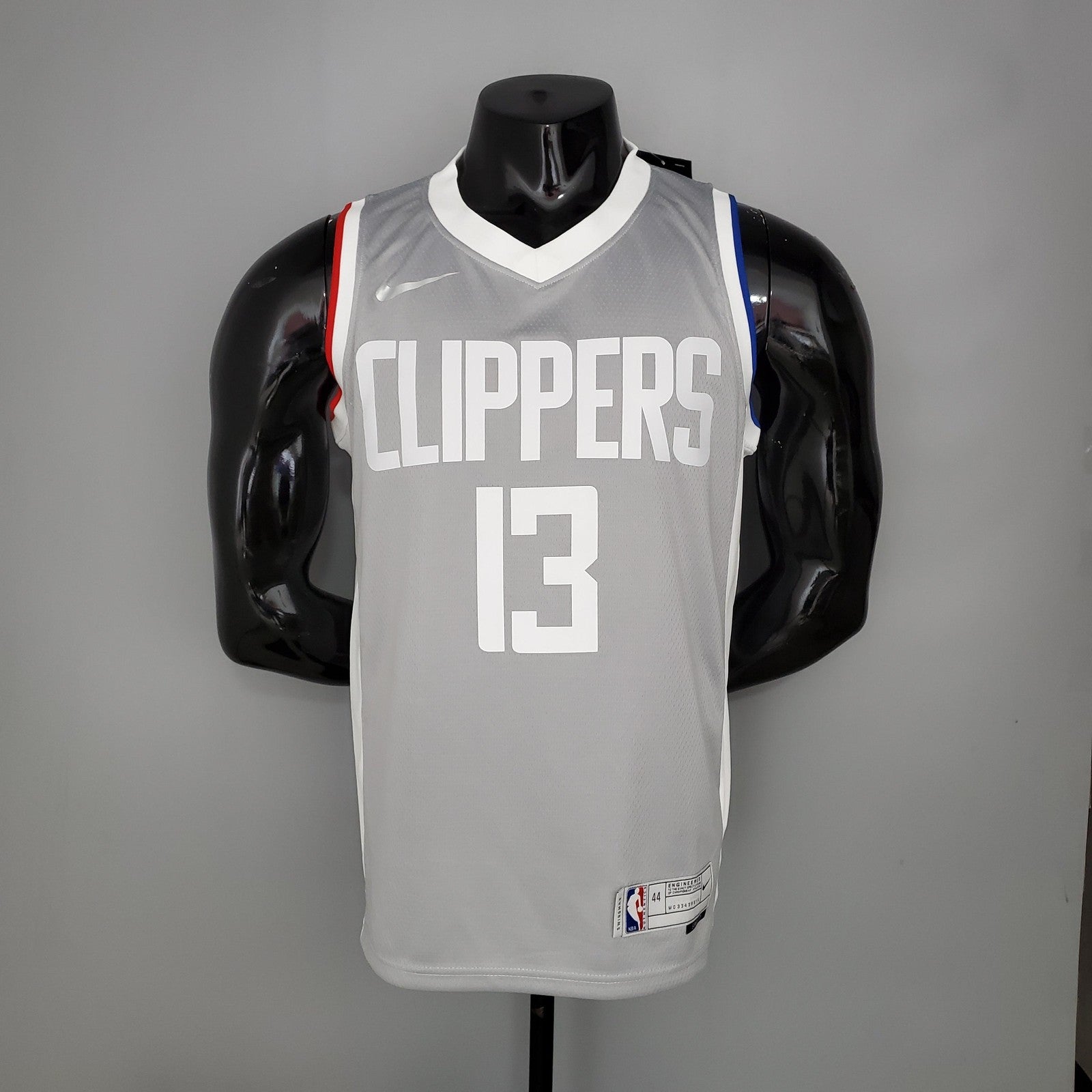 2021 George#13 Los Angeles Clippers Bonus Edition Grey Nba Jersey