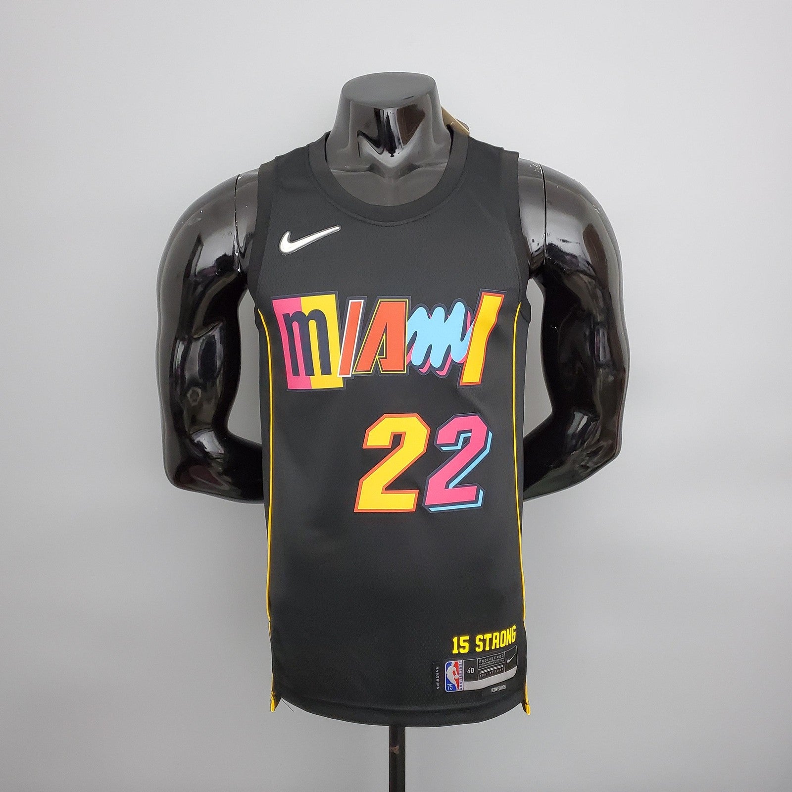 2022 Season Butler #22 Heat City Edition Black Nba Jersey
