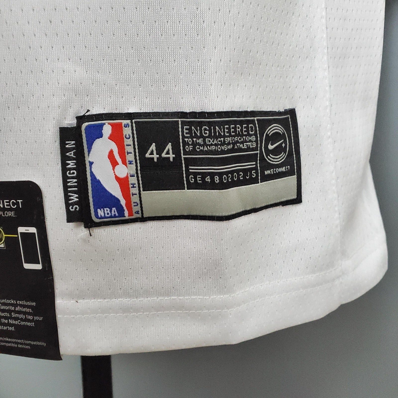 Wade #3 Miami Heat V Neck White Nba Jersey Nike Connect Recognition