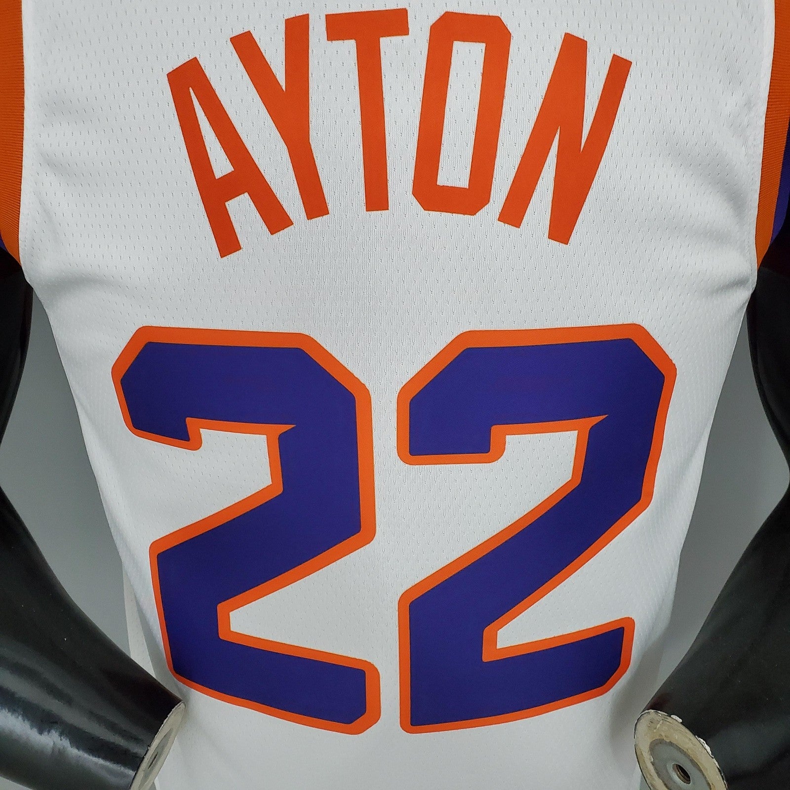 Ayton#22 Phoenix Suns White Nba Jersey