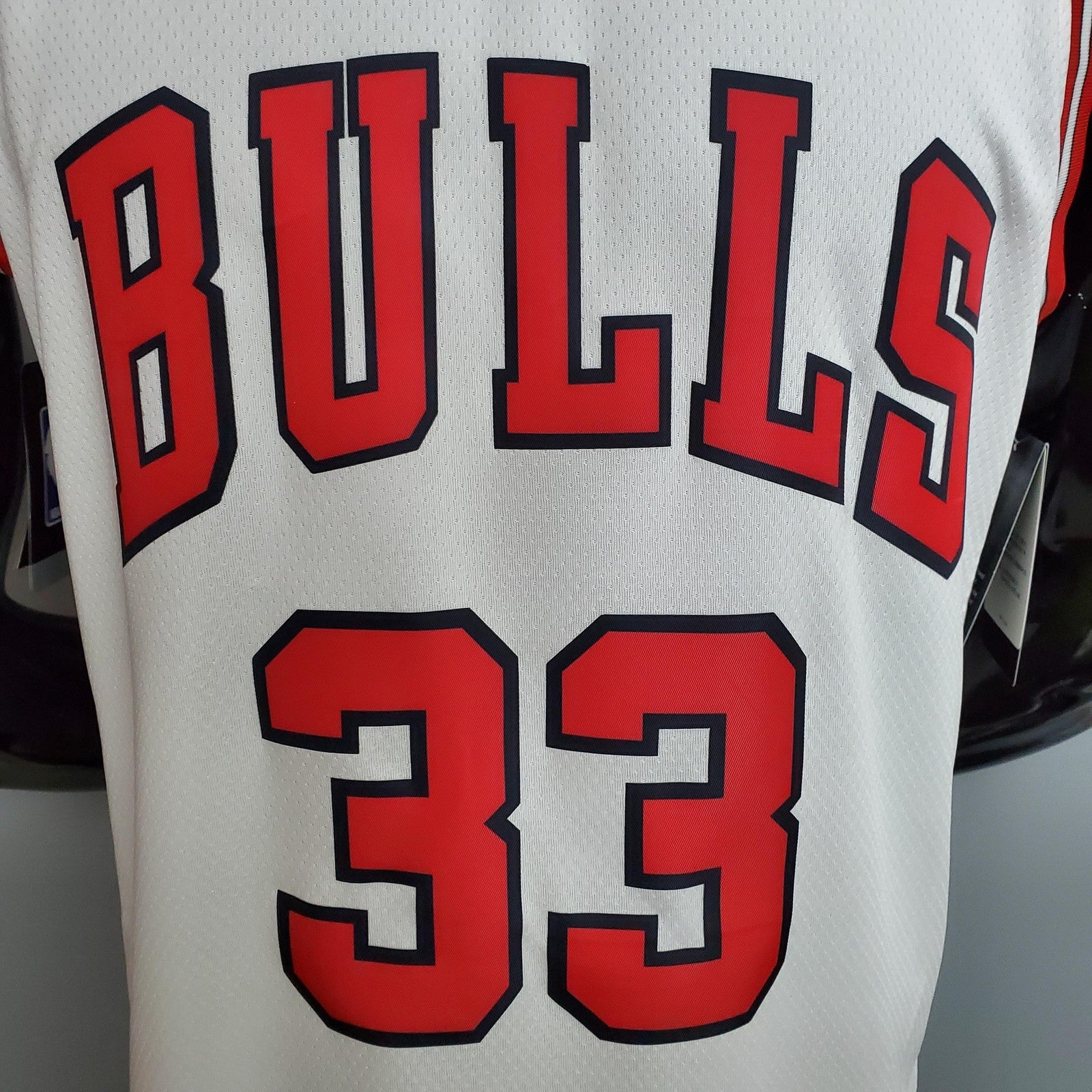 Pippen#33 Chicago Bulls White Nba Jersey Nike Connect Recognition