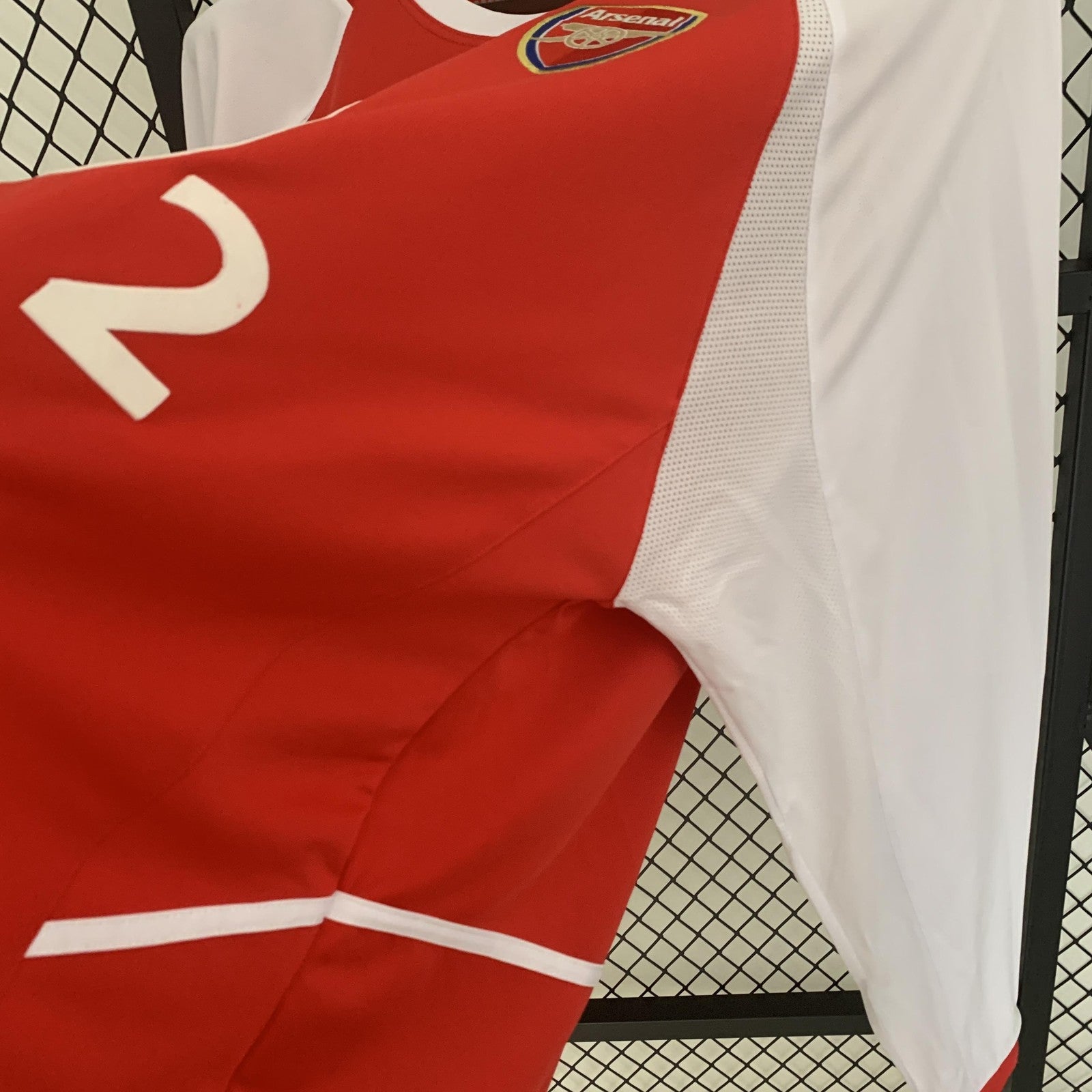 Retro Long Sleeve Arsenal 02 04 Home
