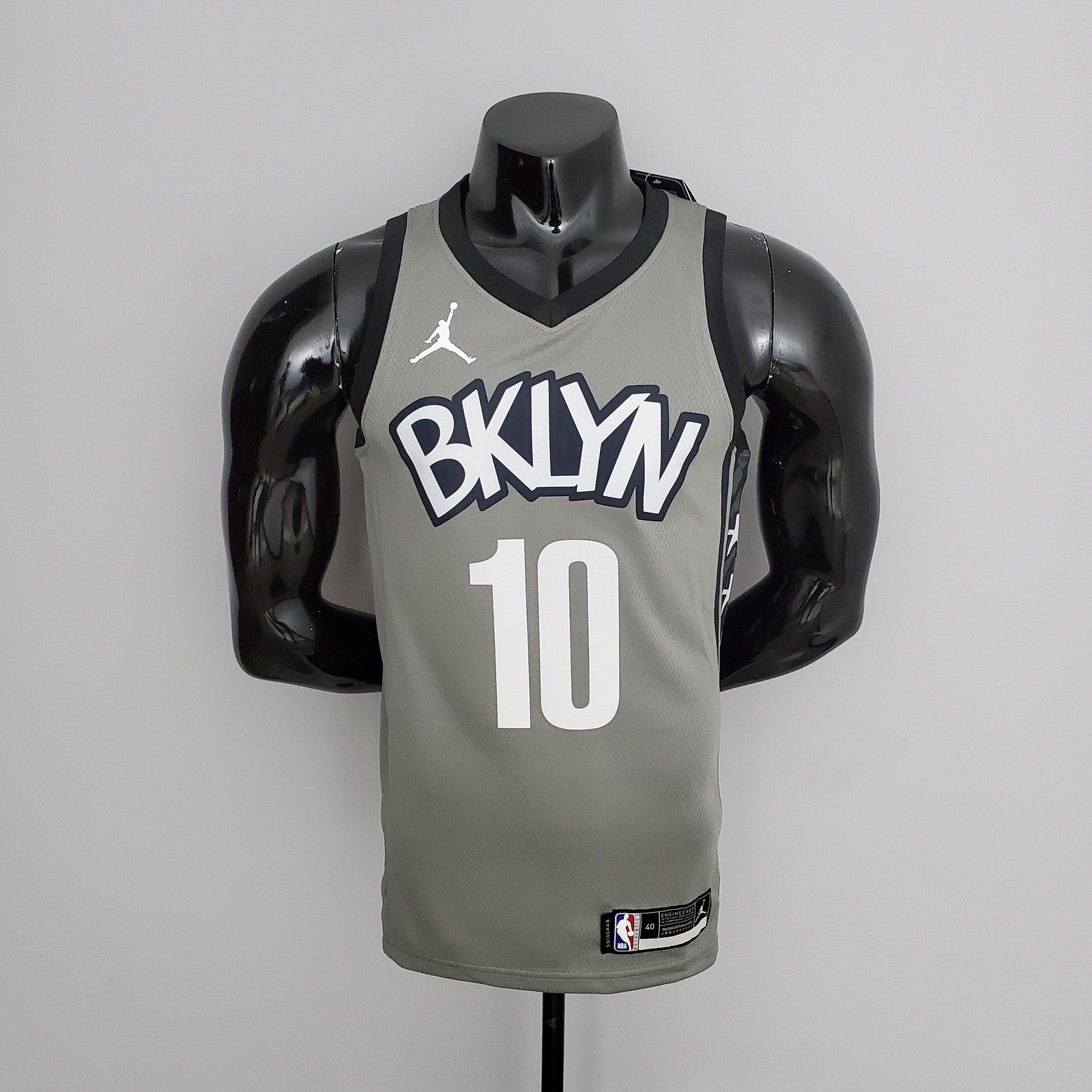 Nets Simmons #10 Flyer Grey Nba Jersey