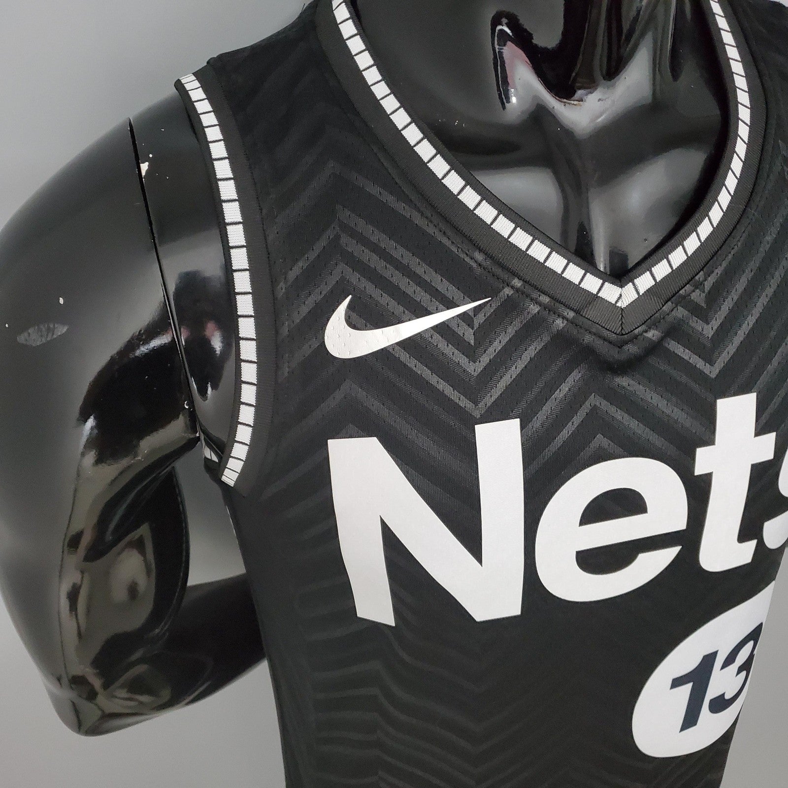 2021 Harden#13 Brooklyn Nets Bonus Edition Black Nba Jersey 2