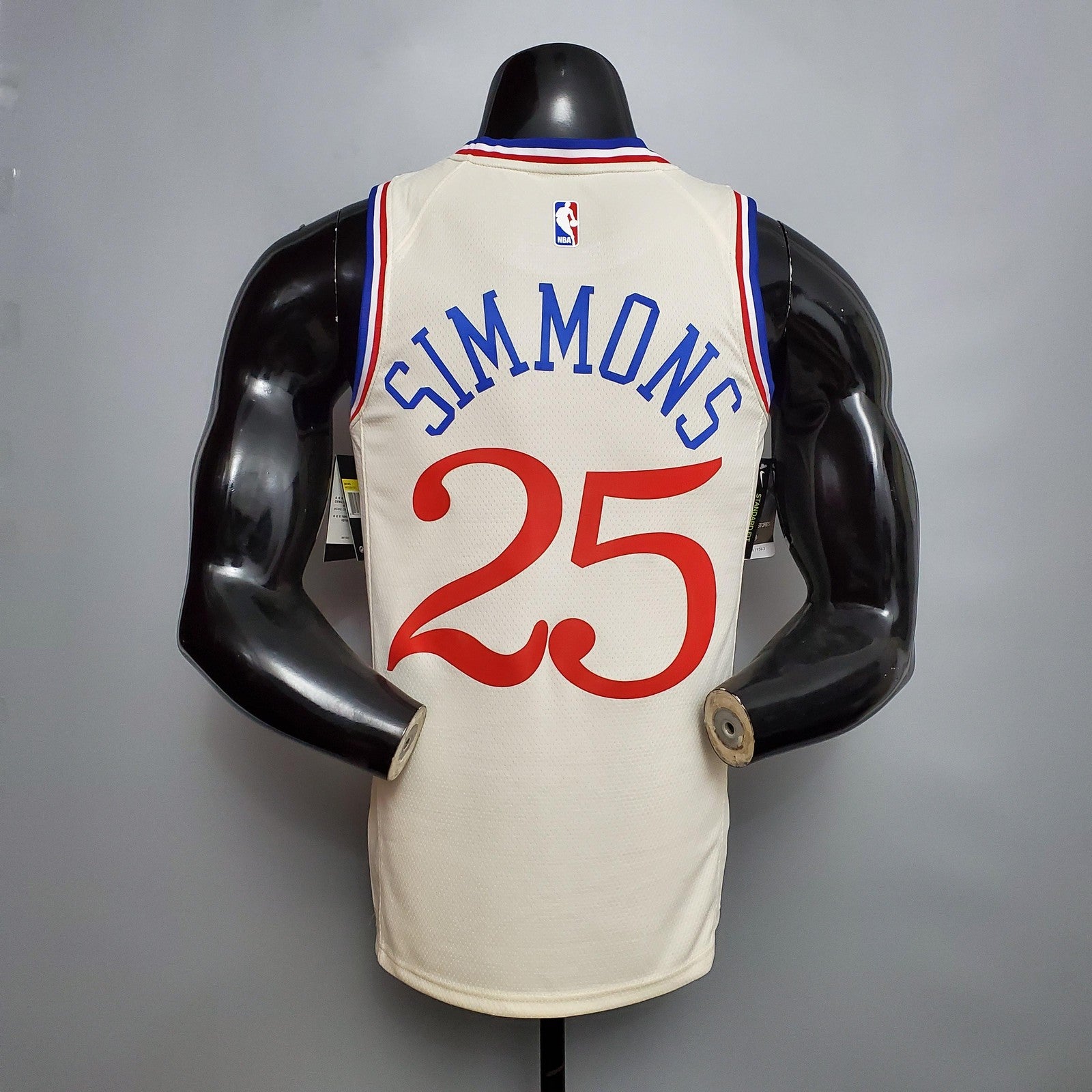 2020 Philadelphia 76ers Simmons#25 City Limited Edition Beige