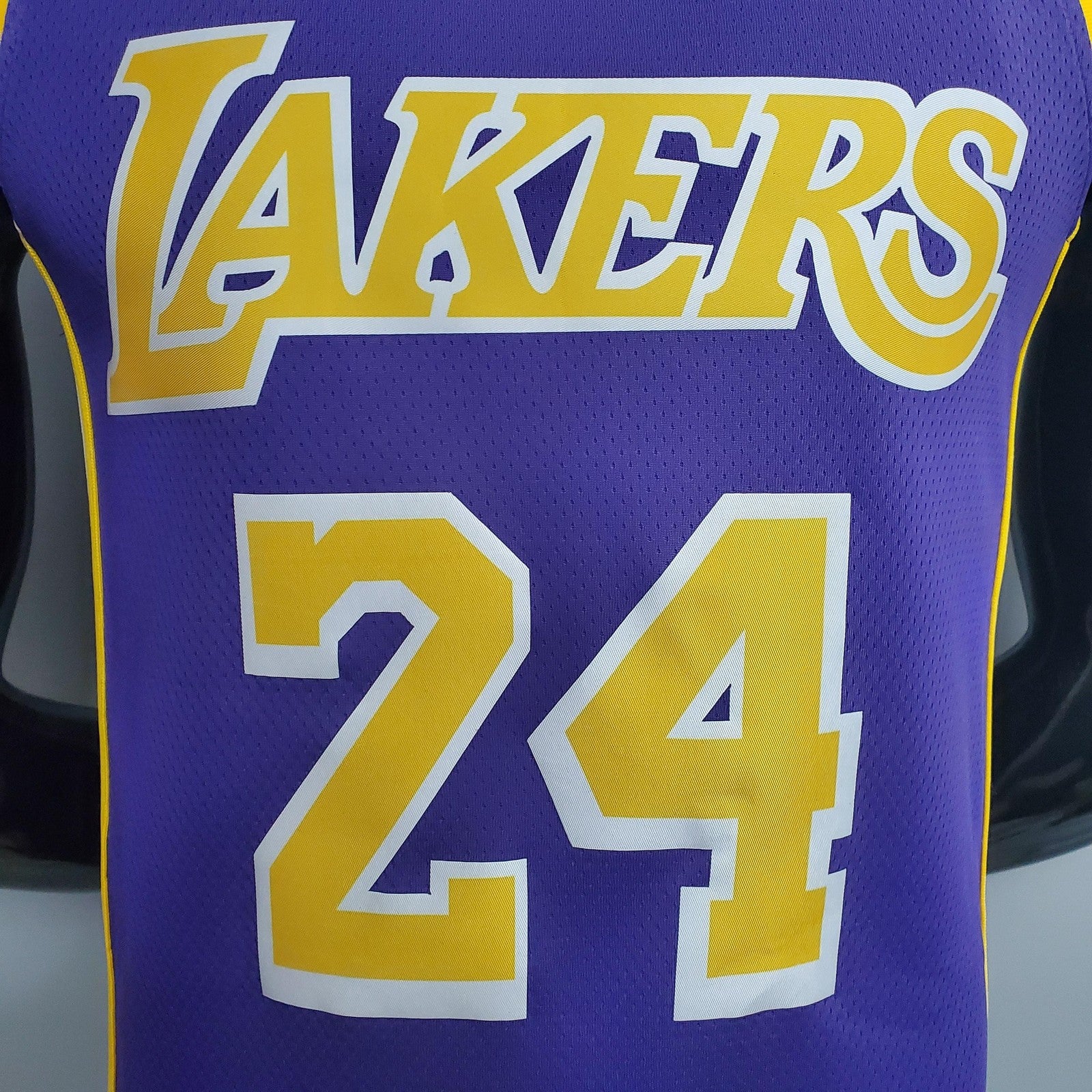 New Los Angeles Lakers Jordan Bryant #24 Theme Purple Round Neck