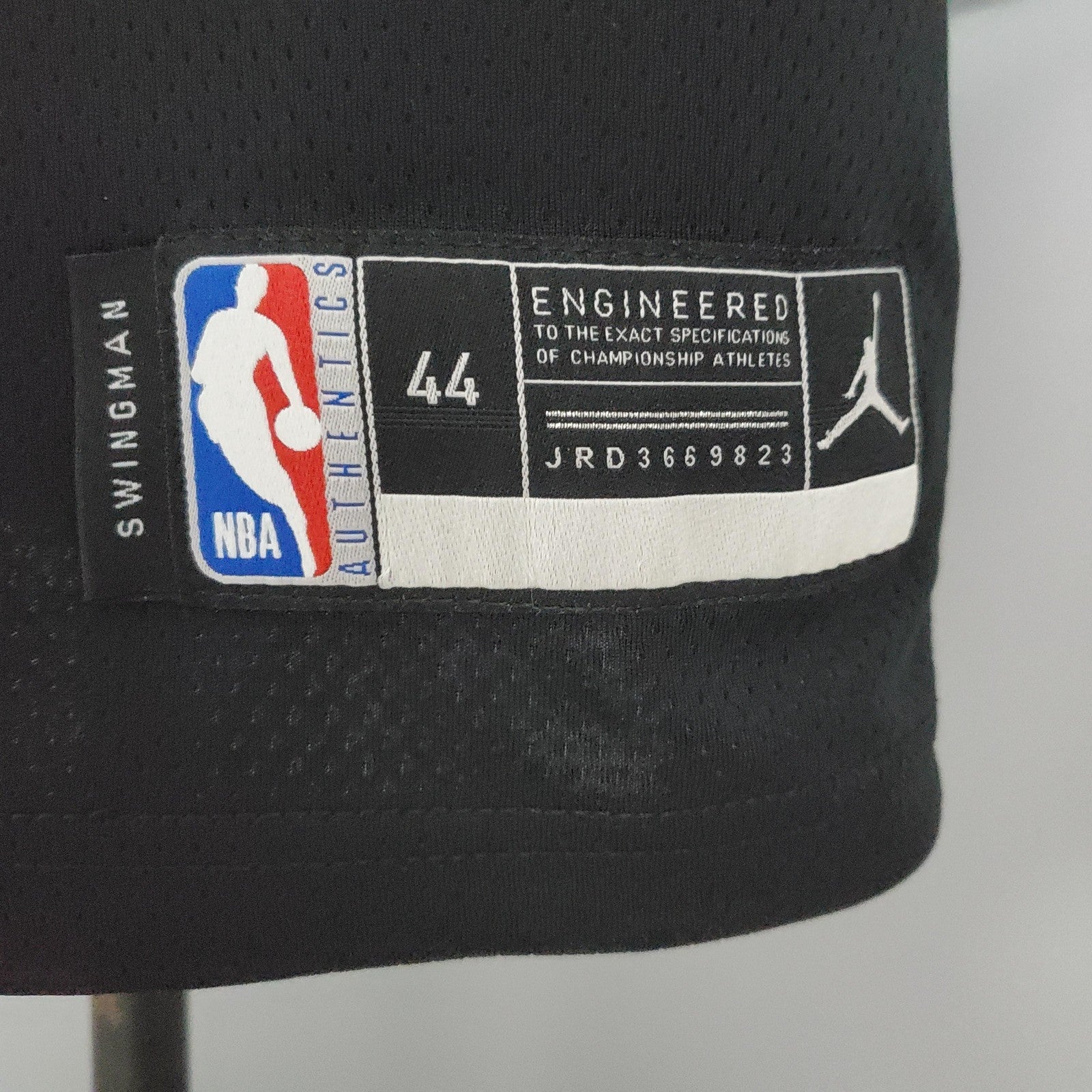 Brown#7 Celtics White Jordan Theme Black Nba Jersey