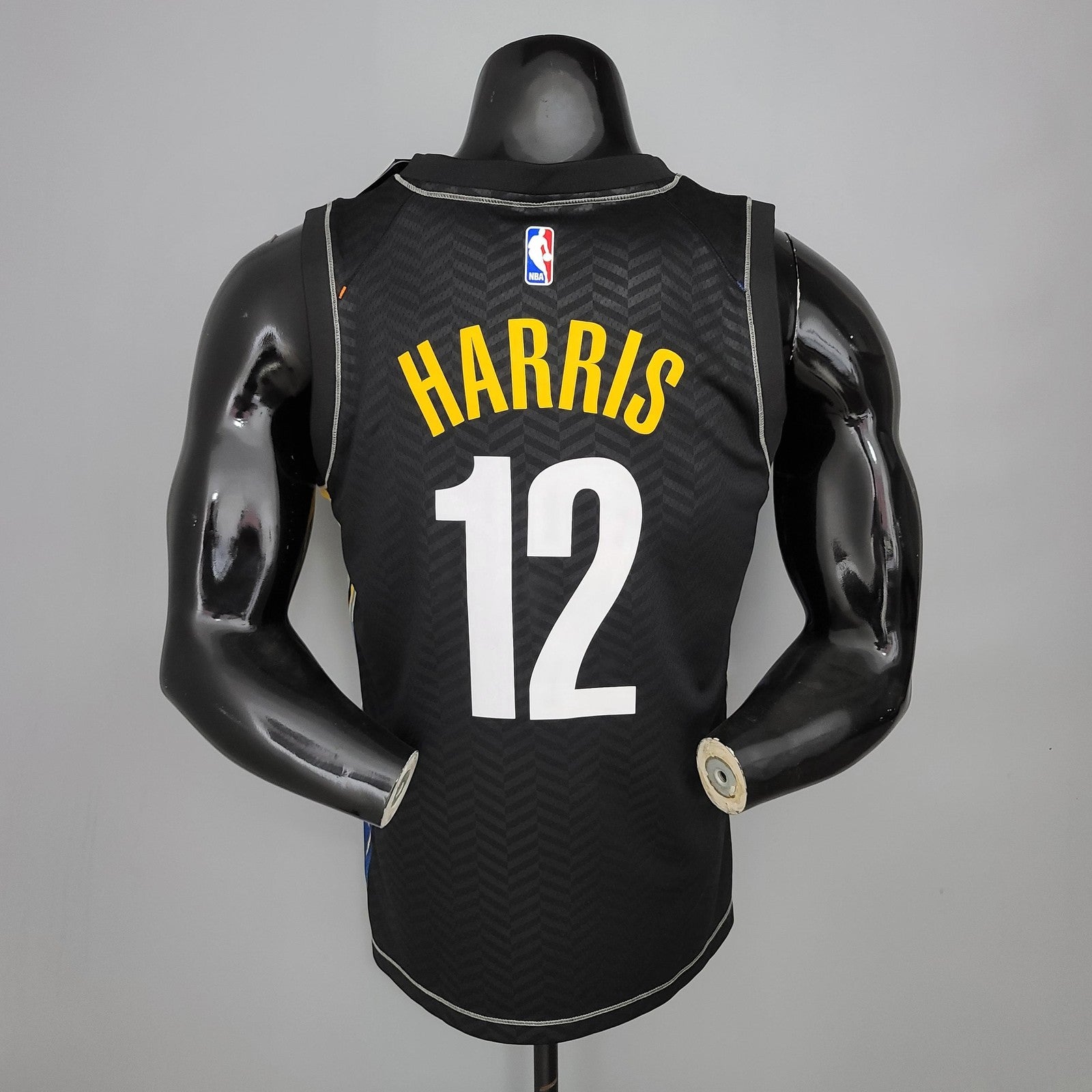 New Brooklyn Nets Harris#12 City Edition Black