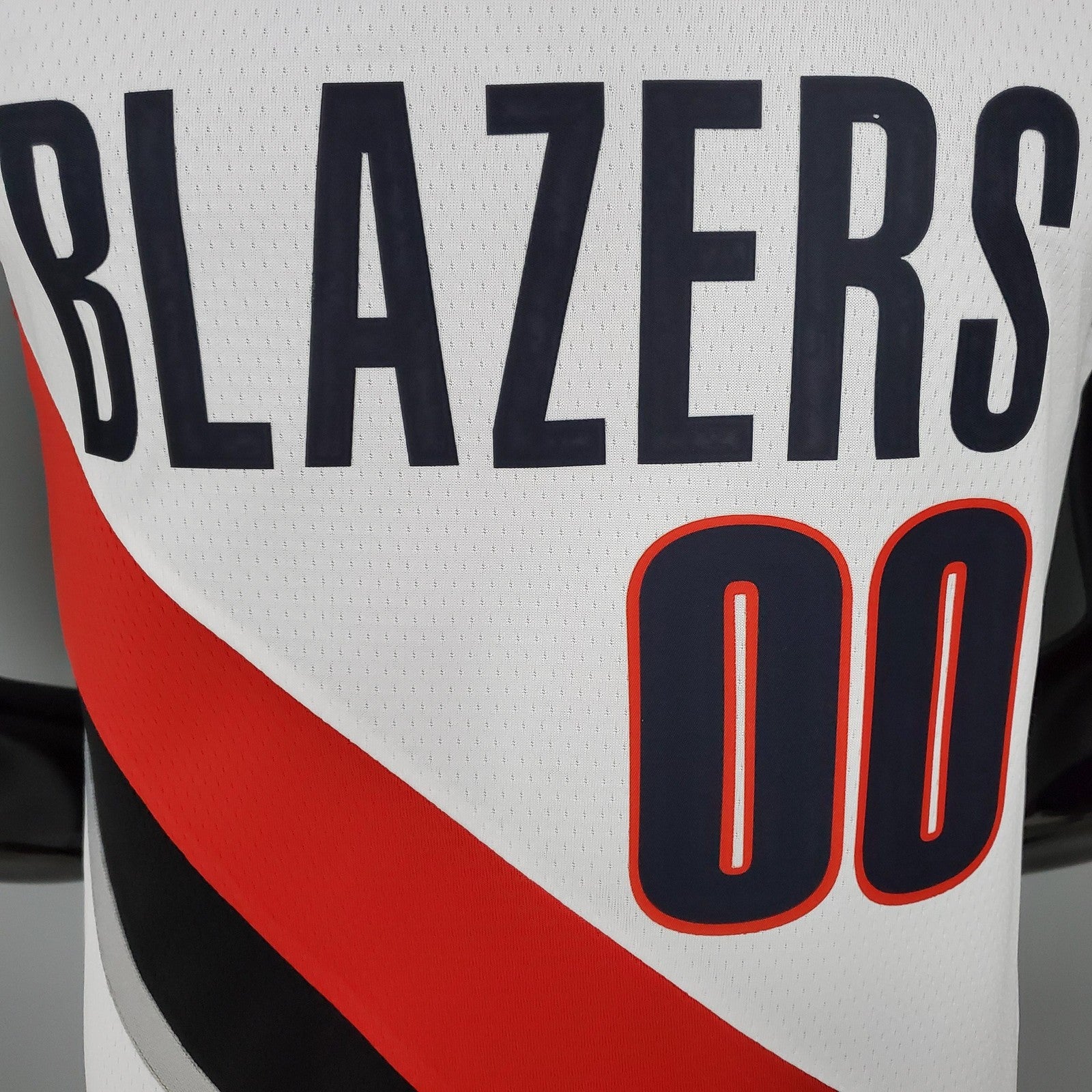 2021 Anthony#00 Trail Blazers Home White Nba Jersey