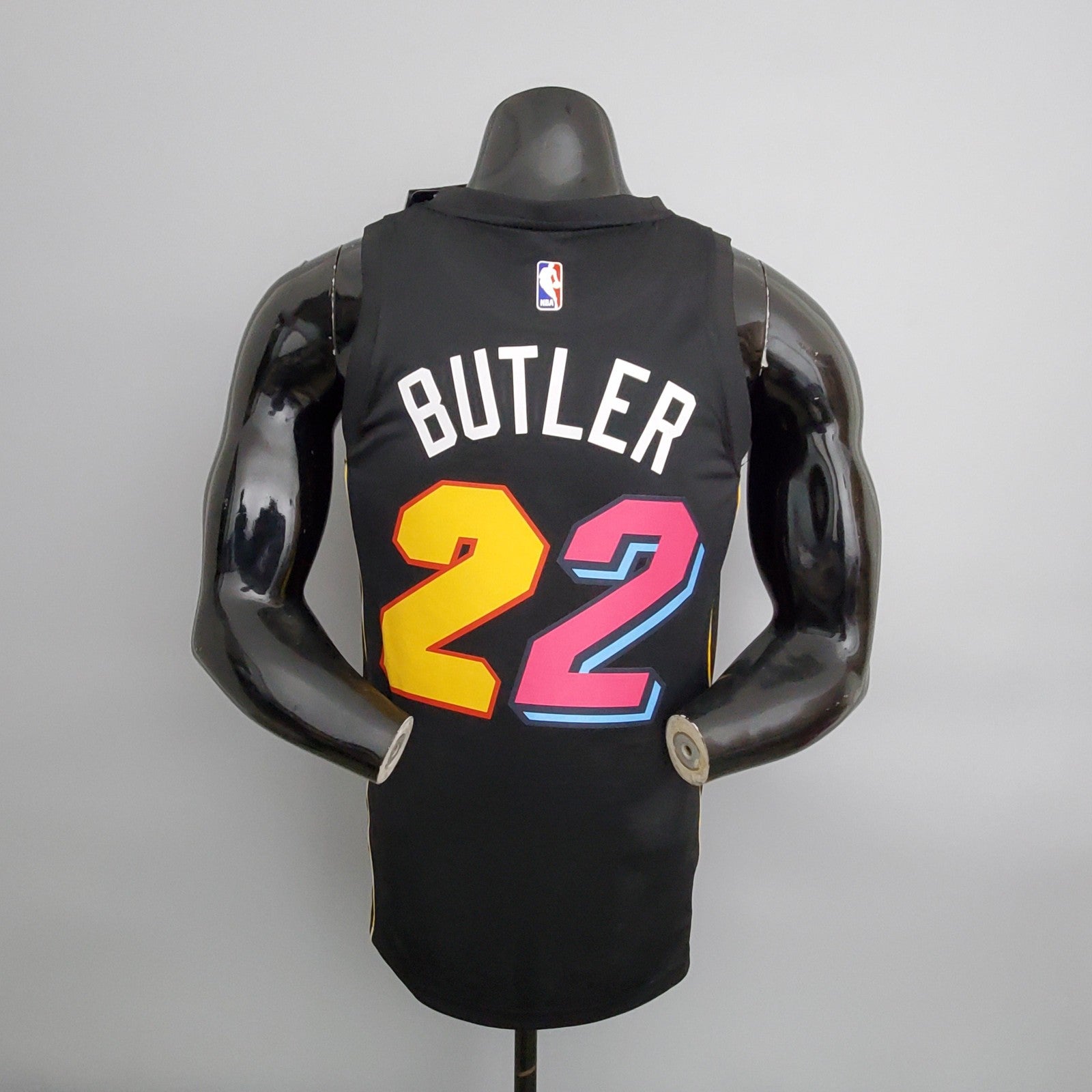 2022 Season Heat Team Butler #22 City Edition Black Nba Jersey