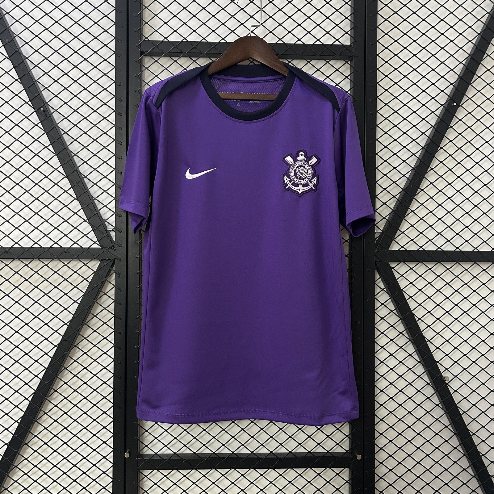 25 26 Corinthians Training Jersey Purple