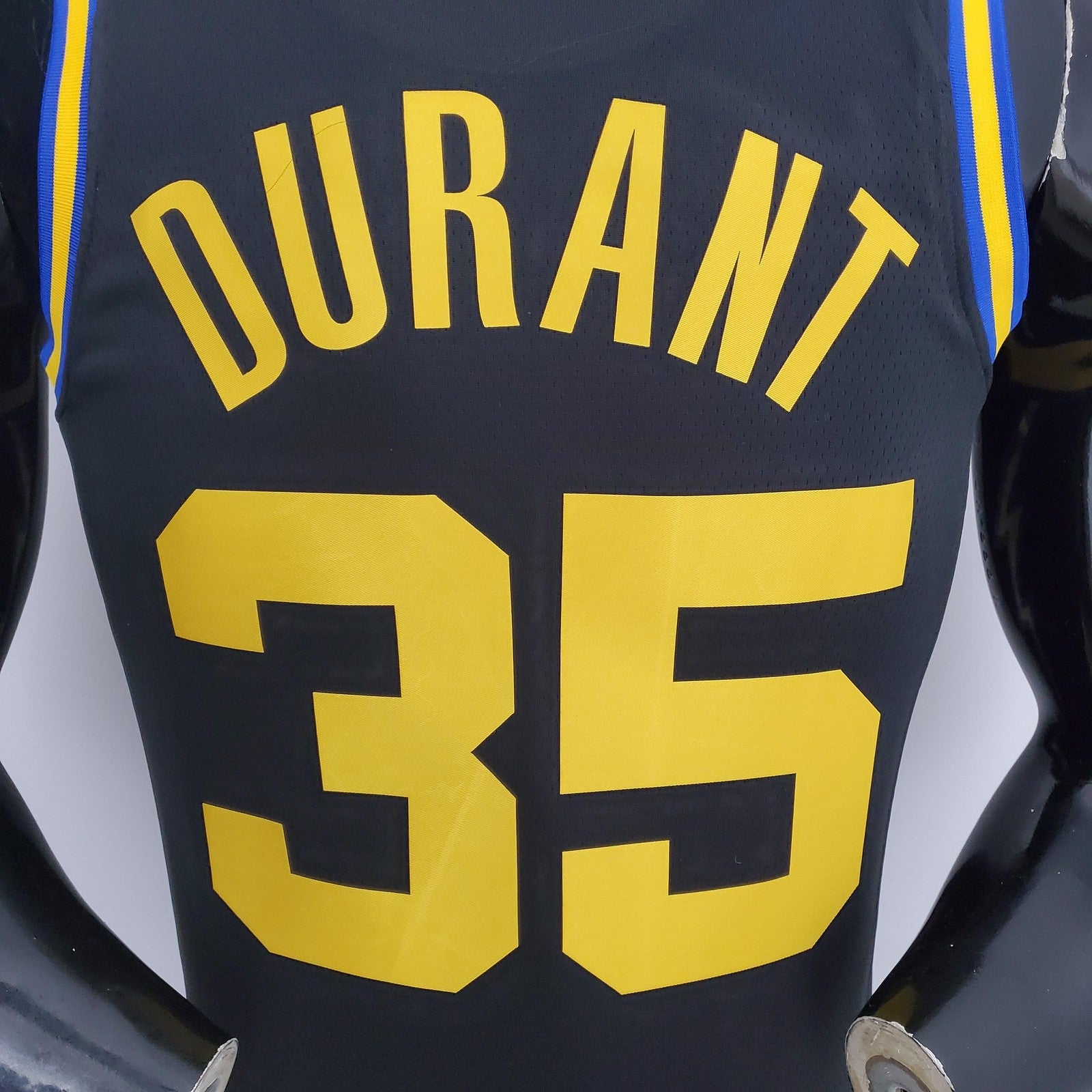 2022 Season Durant #35 Warriors City Edition Black Nba Jersey