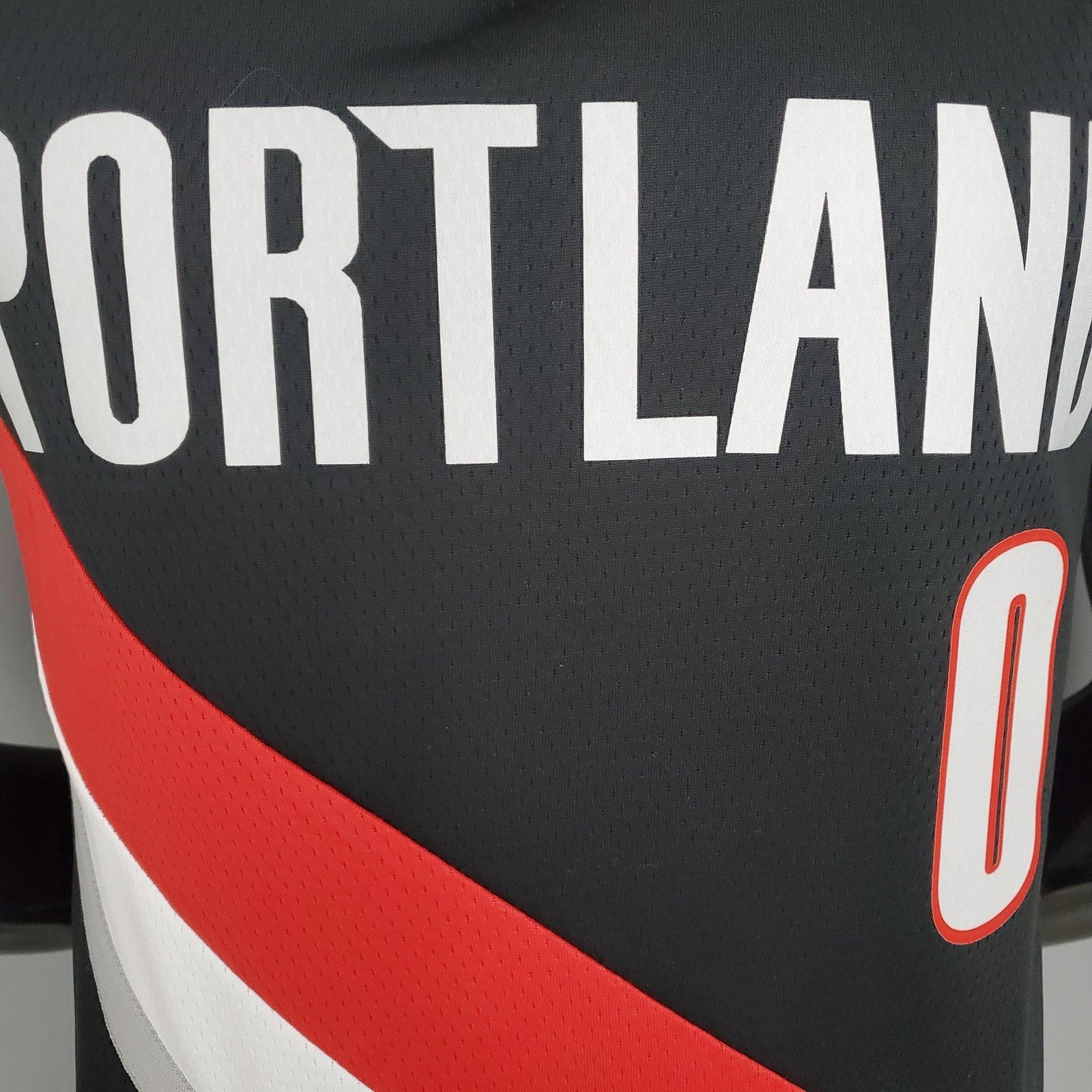 2021 Lillard#0 Trail Blazers Home Black Nba Jersey