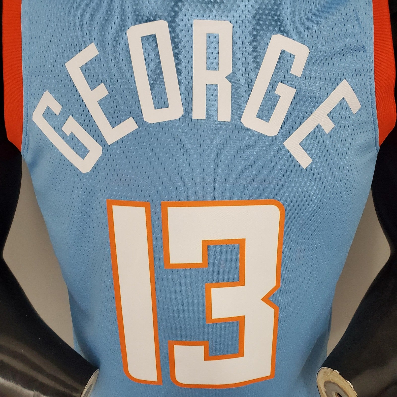 George#13 Clippers Blue Nba Jersey