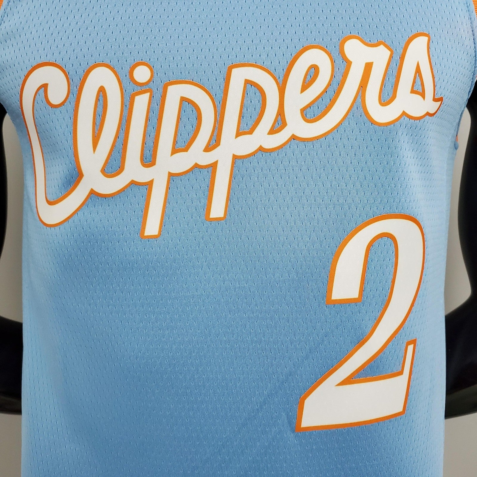 2022 Season Leonard #2 Clippers City Edition Blue Nba Jersey