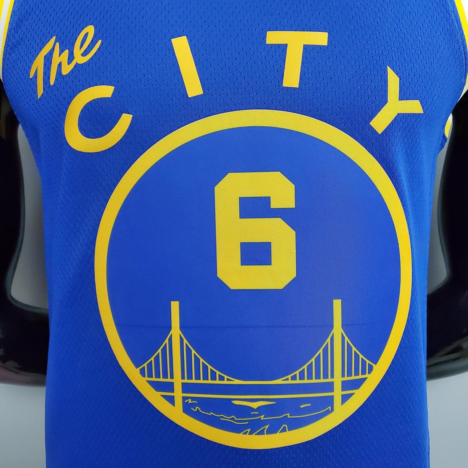 Tram Version Young#6 Golden State Warriors Blue Nba Jersey