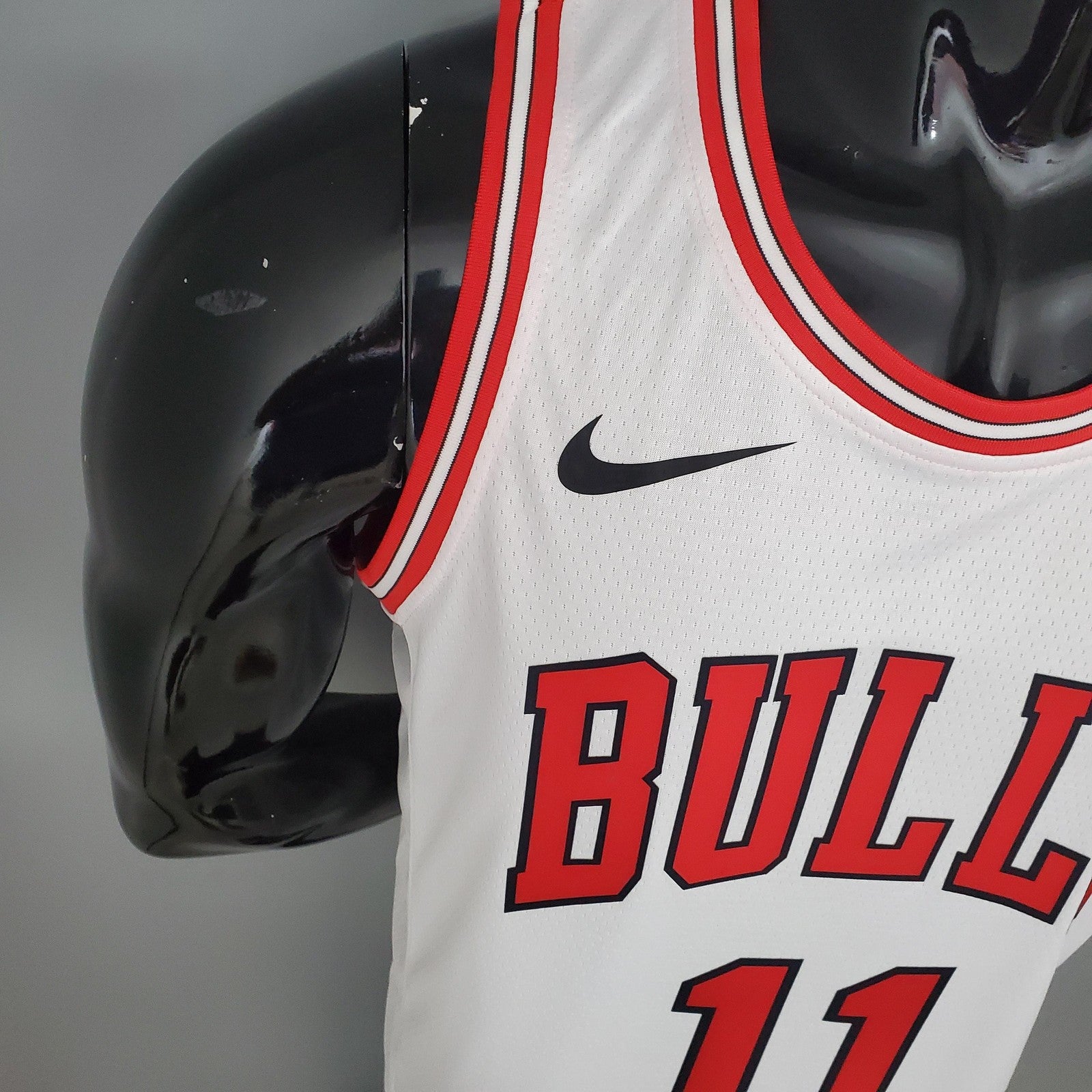 Derozan#11 Chicago Bulls White Nba Jersey