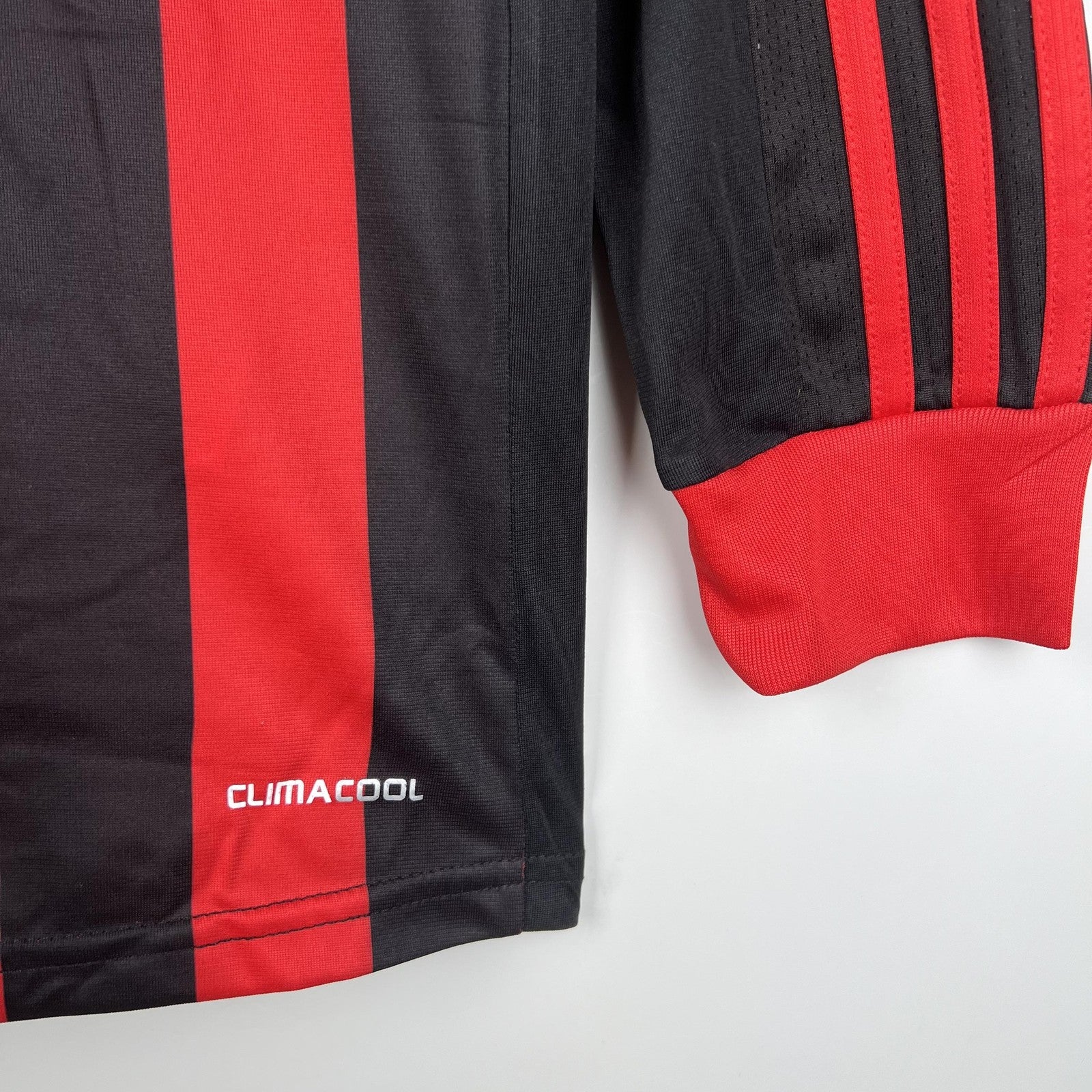 Retro Long Sleeve Ac Milan 09 10 Home