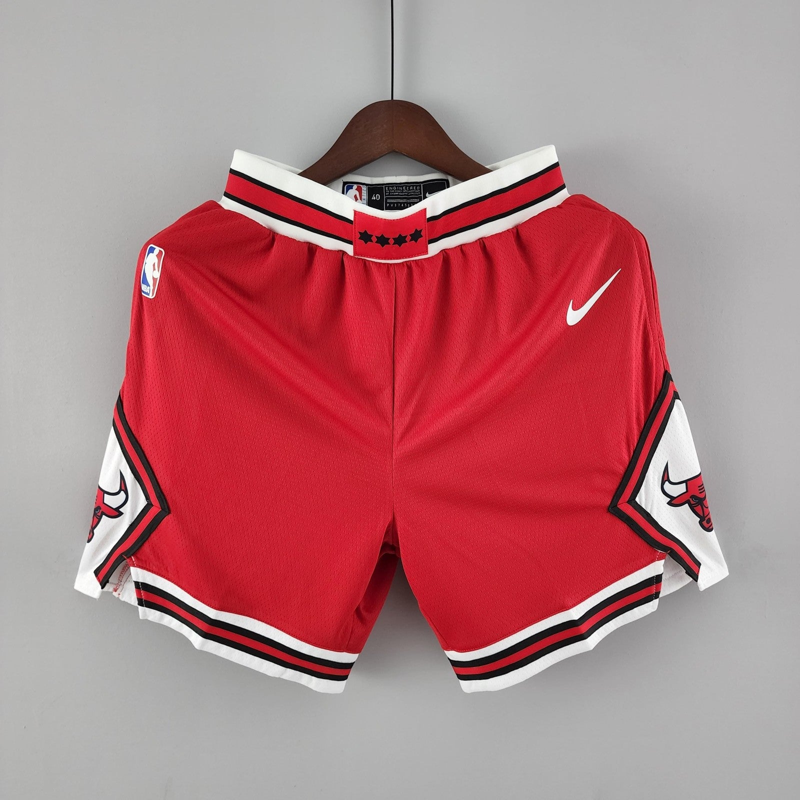 Chicago Bulls Red Nba Shorts