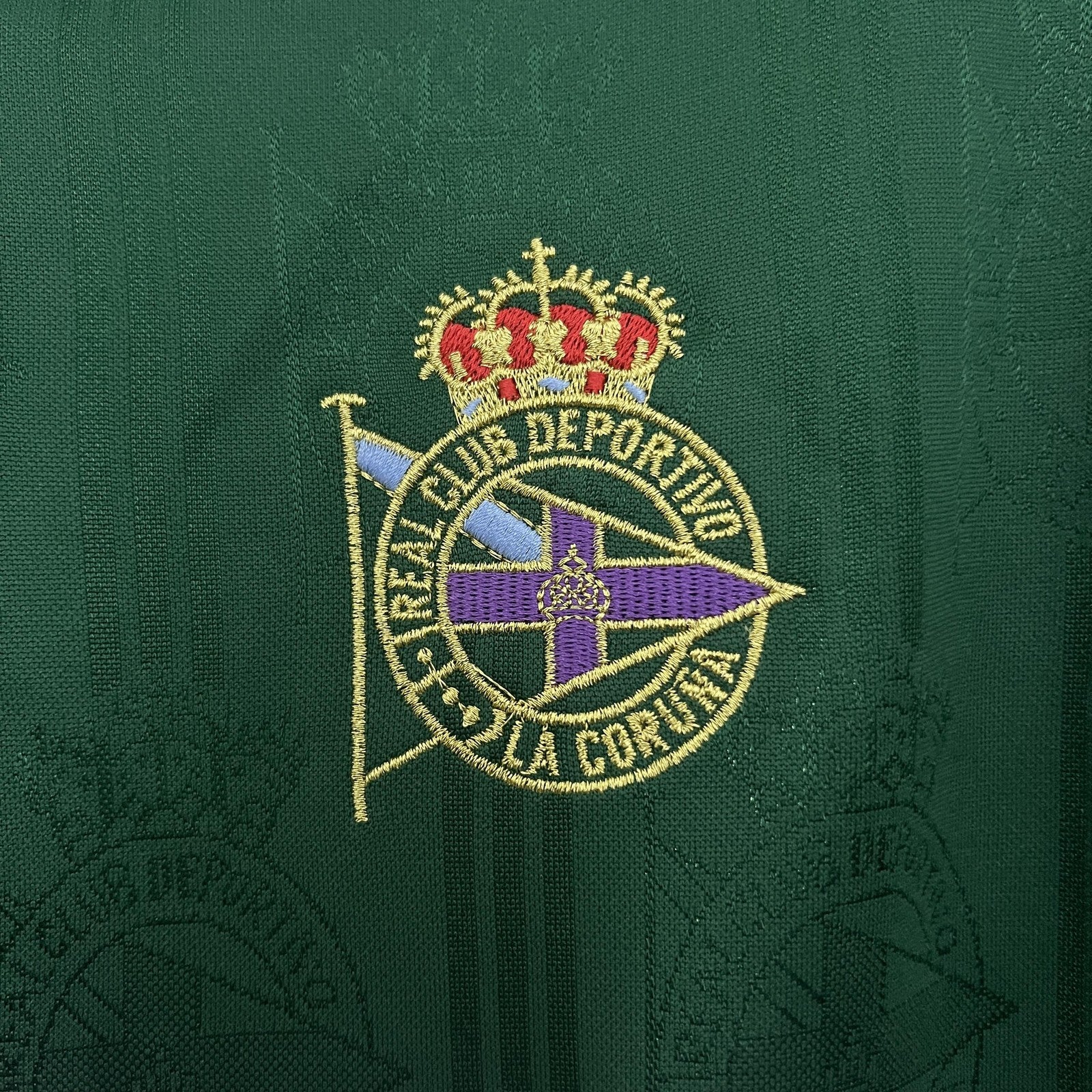 Retro Long Sleeve Deportivo La Coruna Away