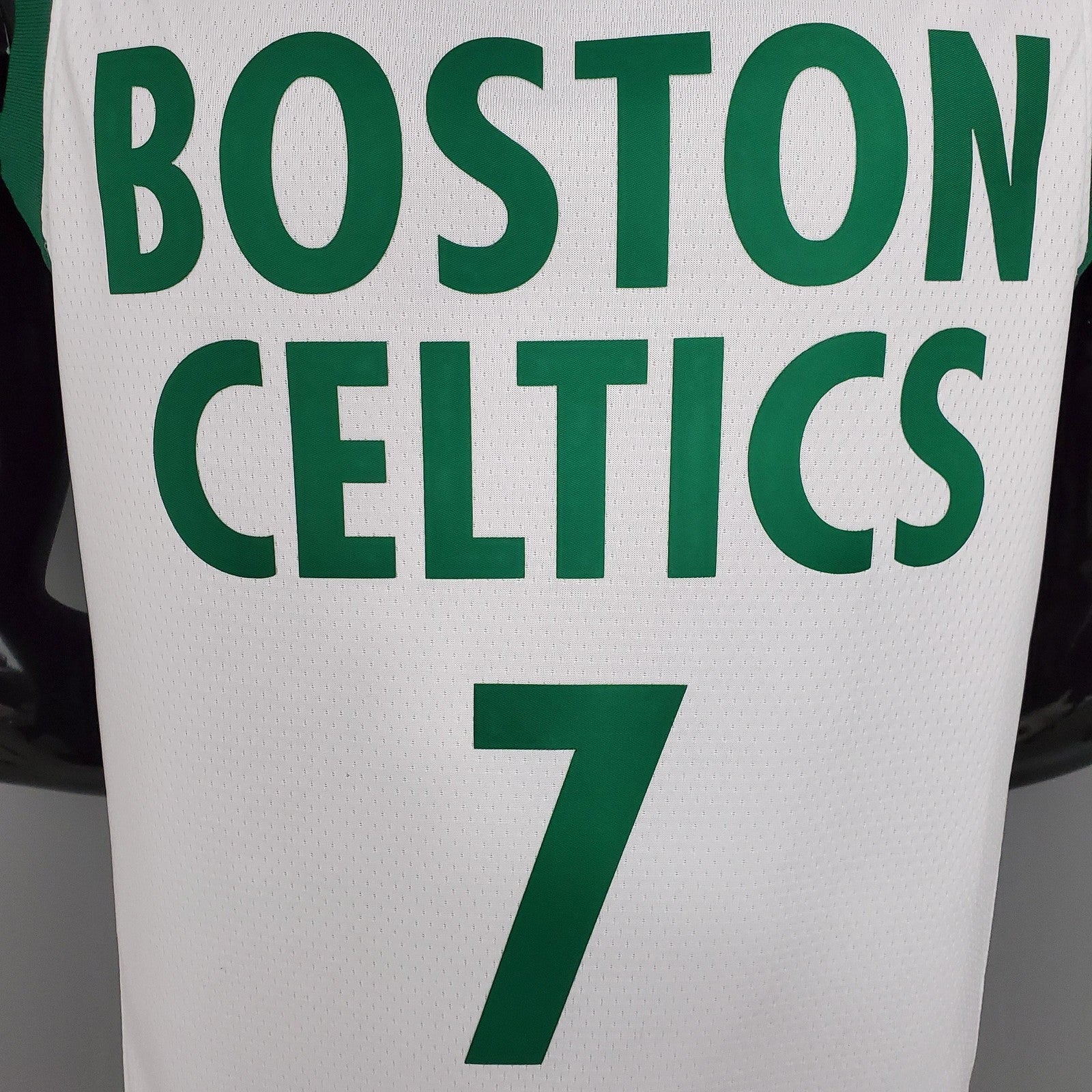Brown#7 Celtics White City Edition Nba Jersey