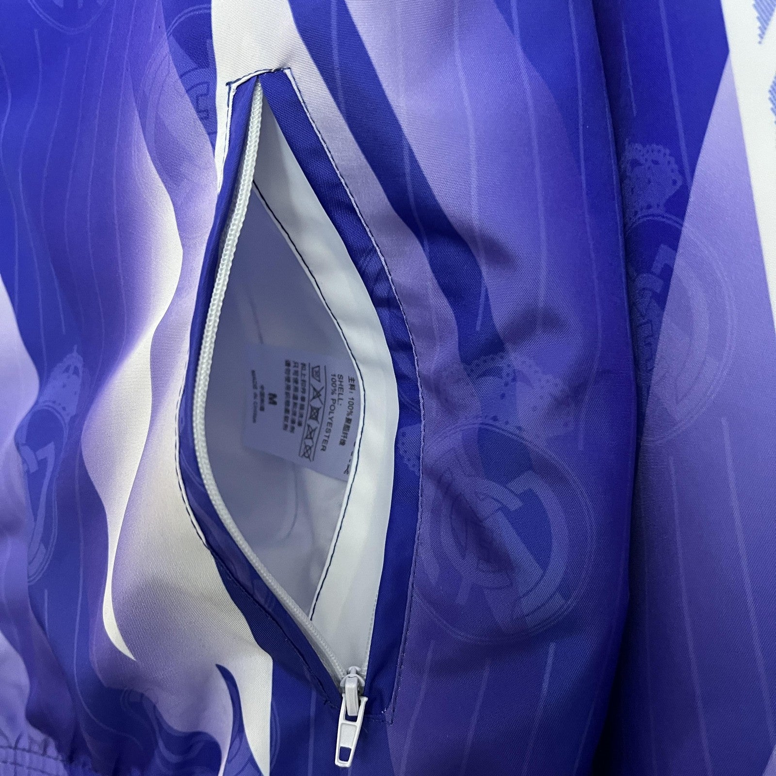 24 25 Real Madrid Trench Coat Reversible