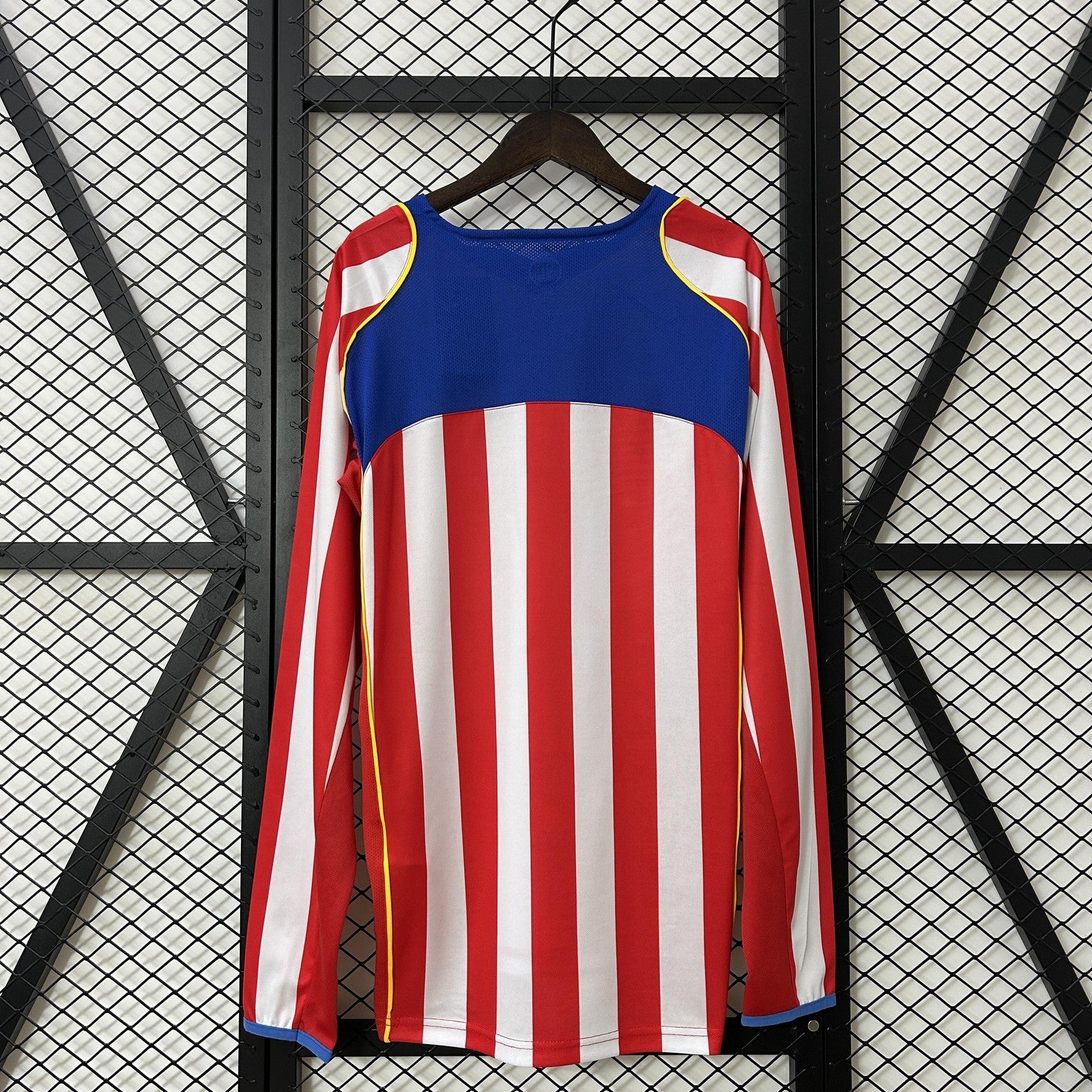 Retro Long Sleeve Atletico Madrid Home