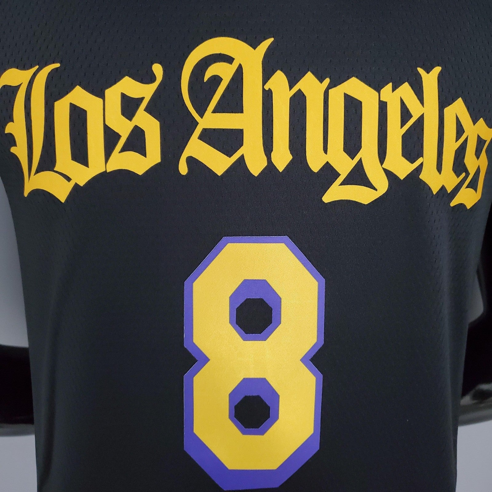 2021 Bryant#8 Los Angeles Lakers Black Latin Black Nba Jersey