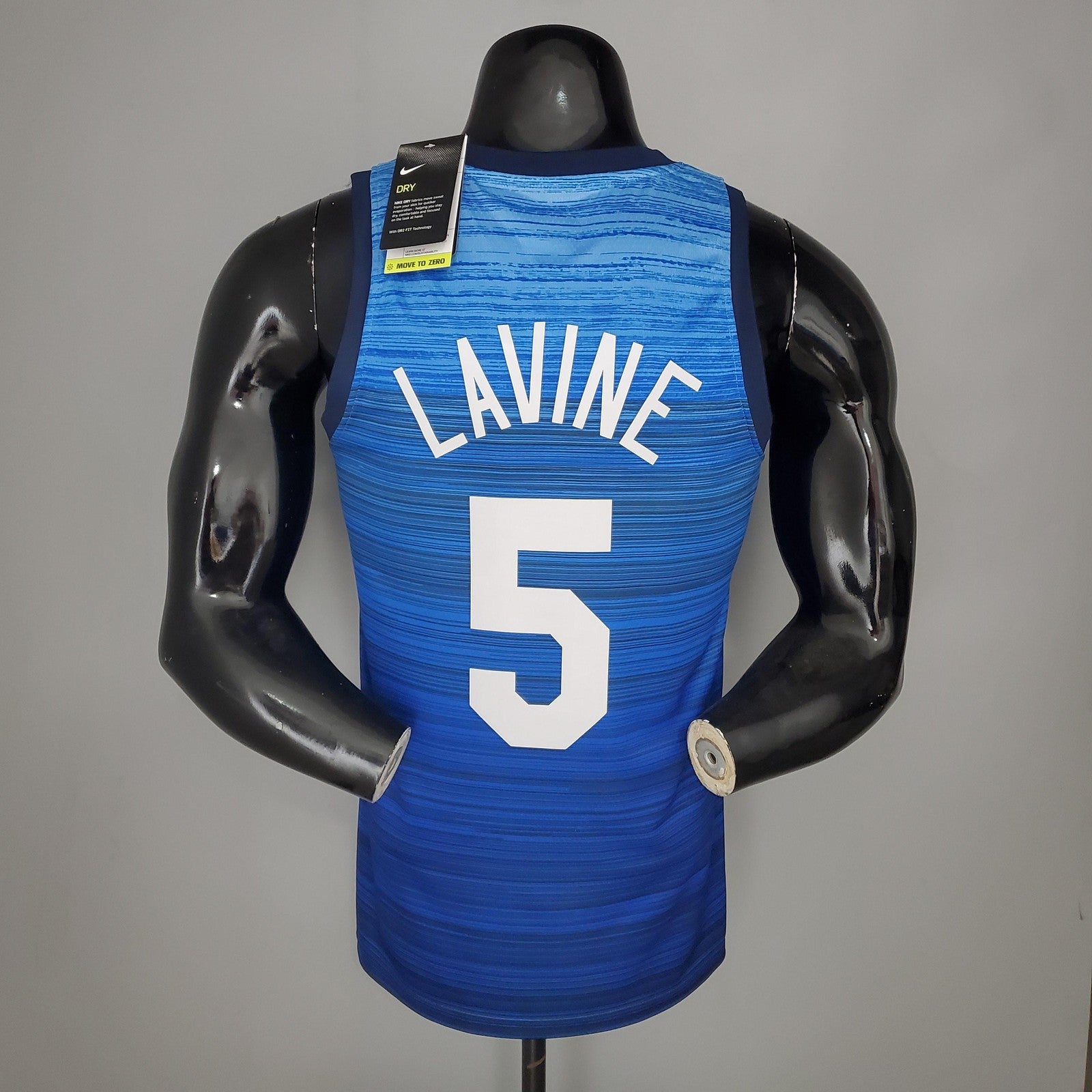 2021 Olympic Games Laviine#5 Usa Team Usa Blue Nba Jersey