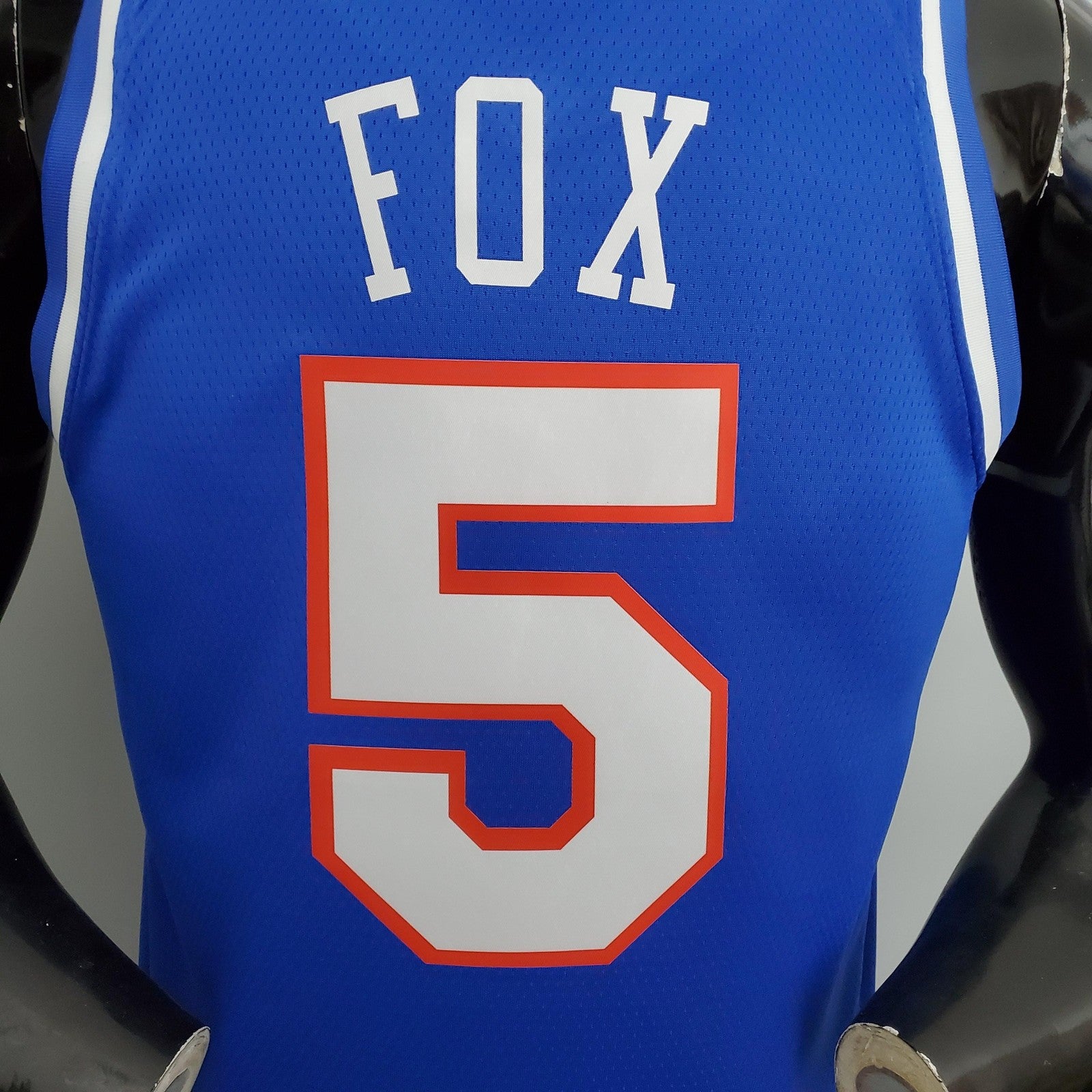 Kings Fox #5 Blue Nba Jersey