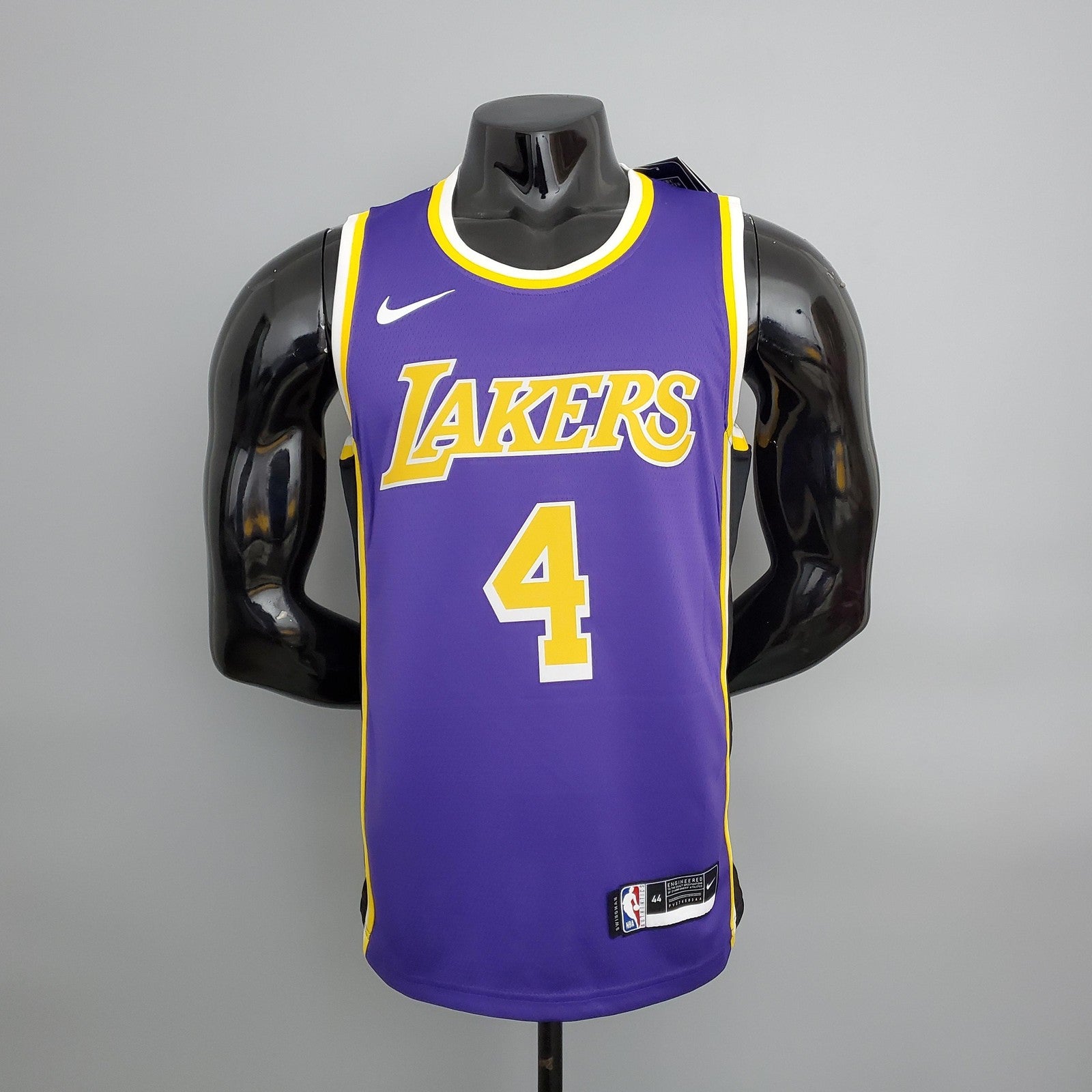 Los Angeles Lakers Rondo#4 Crew Neck Purple (flyers) Nba Jersey