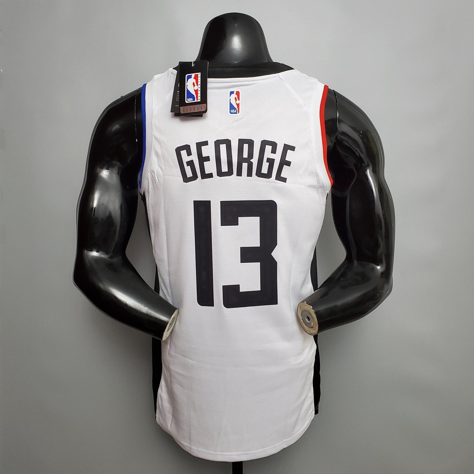 George #13 Los Angeles Clippers White Nba Jersey Nike Connect Recognition