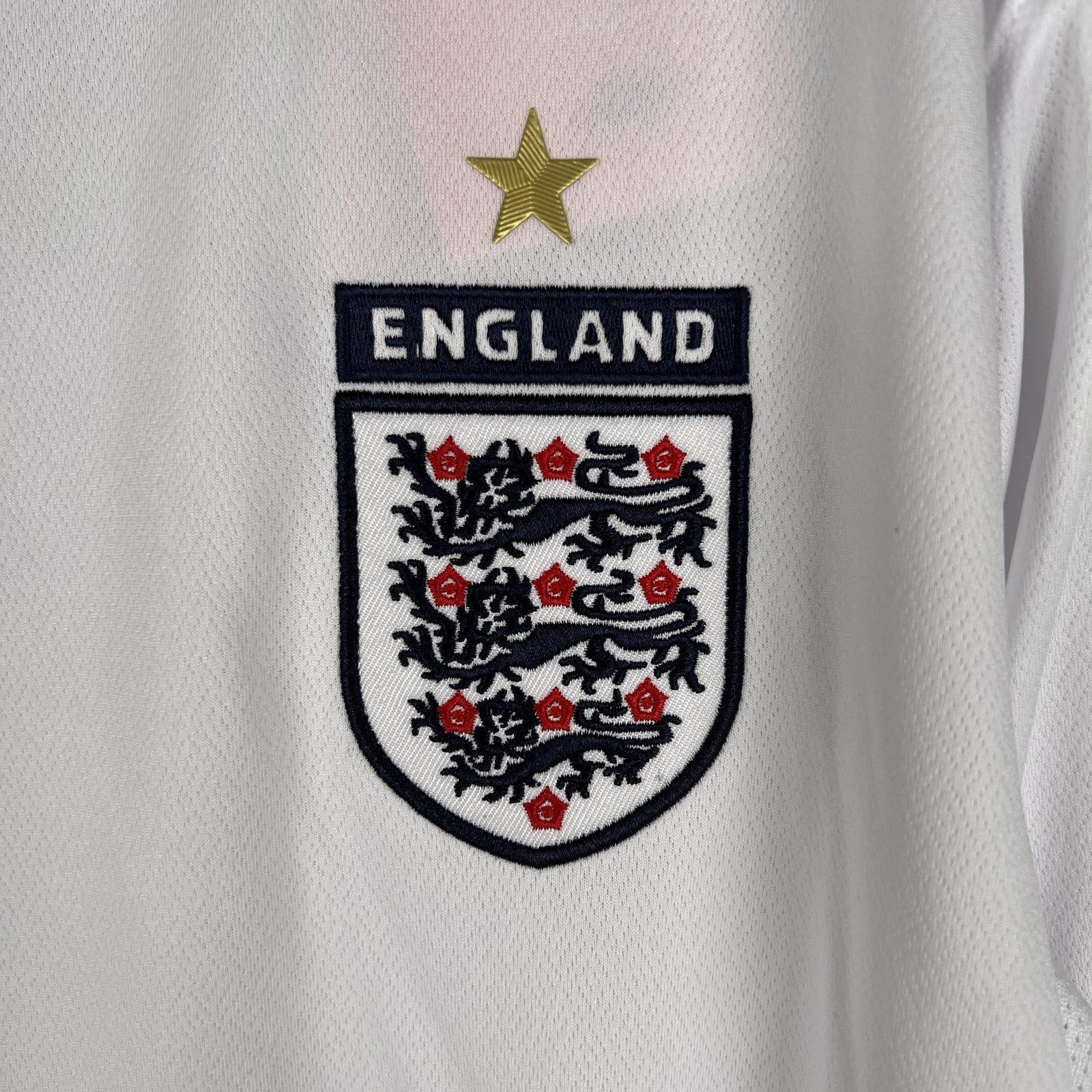 Retro Long Sleeve England 2006 Home