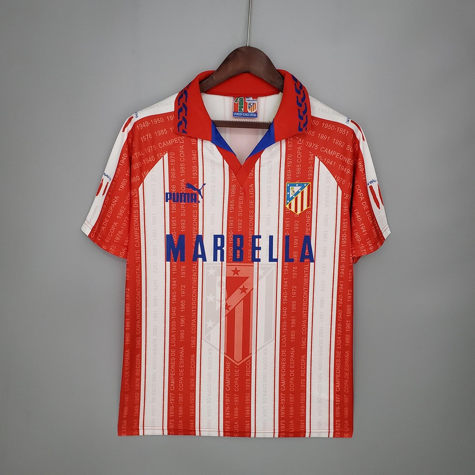 Retro Atletico Madrid 95 96 Home