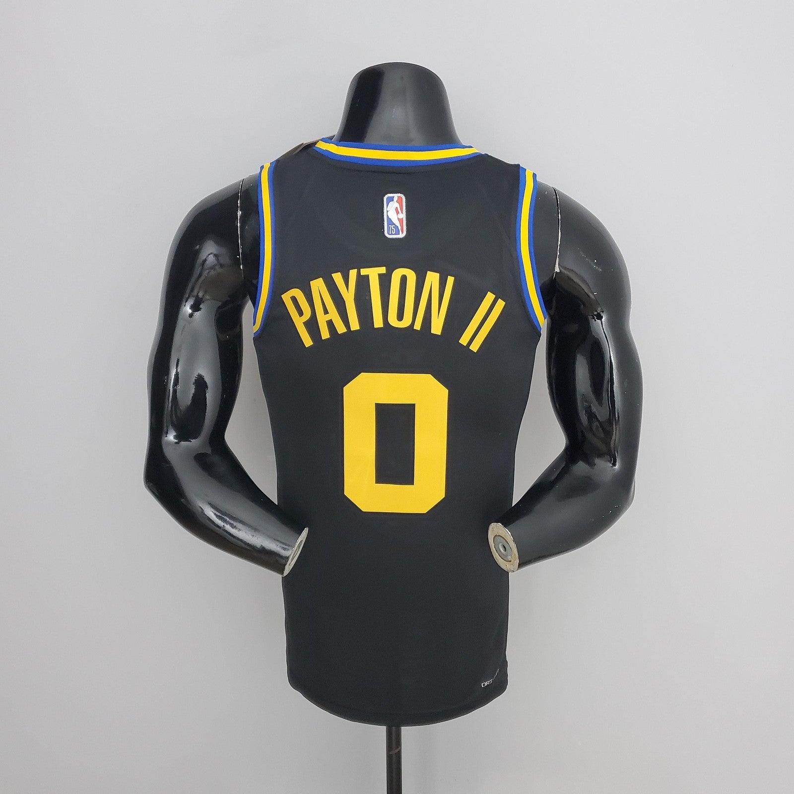 2022 Season Payton Ii#0 Warriors City Edition Black Nba Jersey