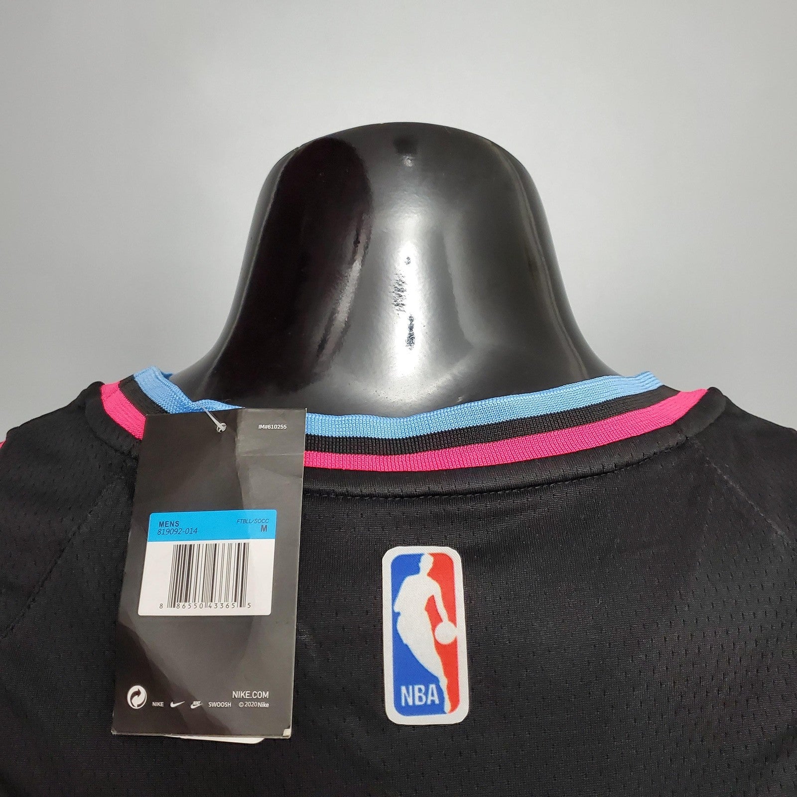 Butler #22 Miami Heat Black Nba Jersey Nike Connect Recognition 2