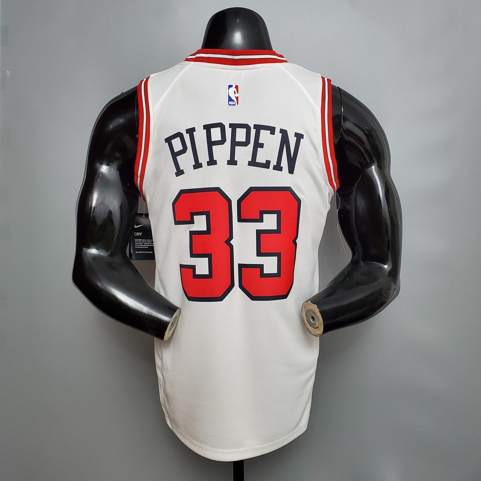 Pippen#33 Chicago Bulls White Nba Jersey Nike Connect Recognition