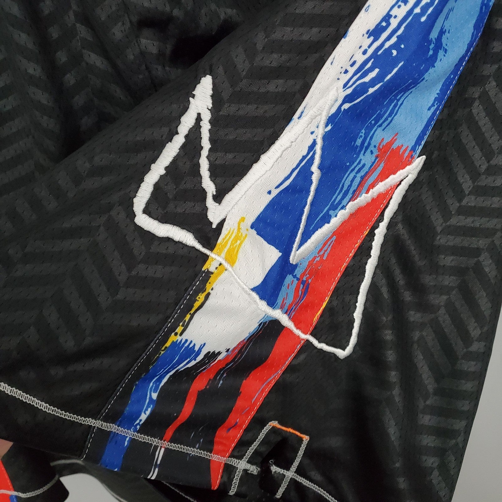 Brooklyn Nets Nba Shorts City Edition Black