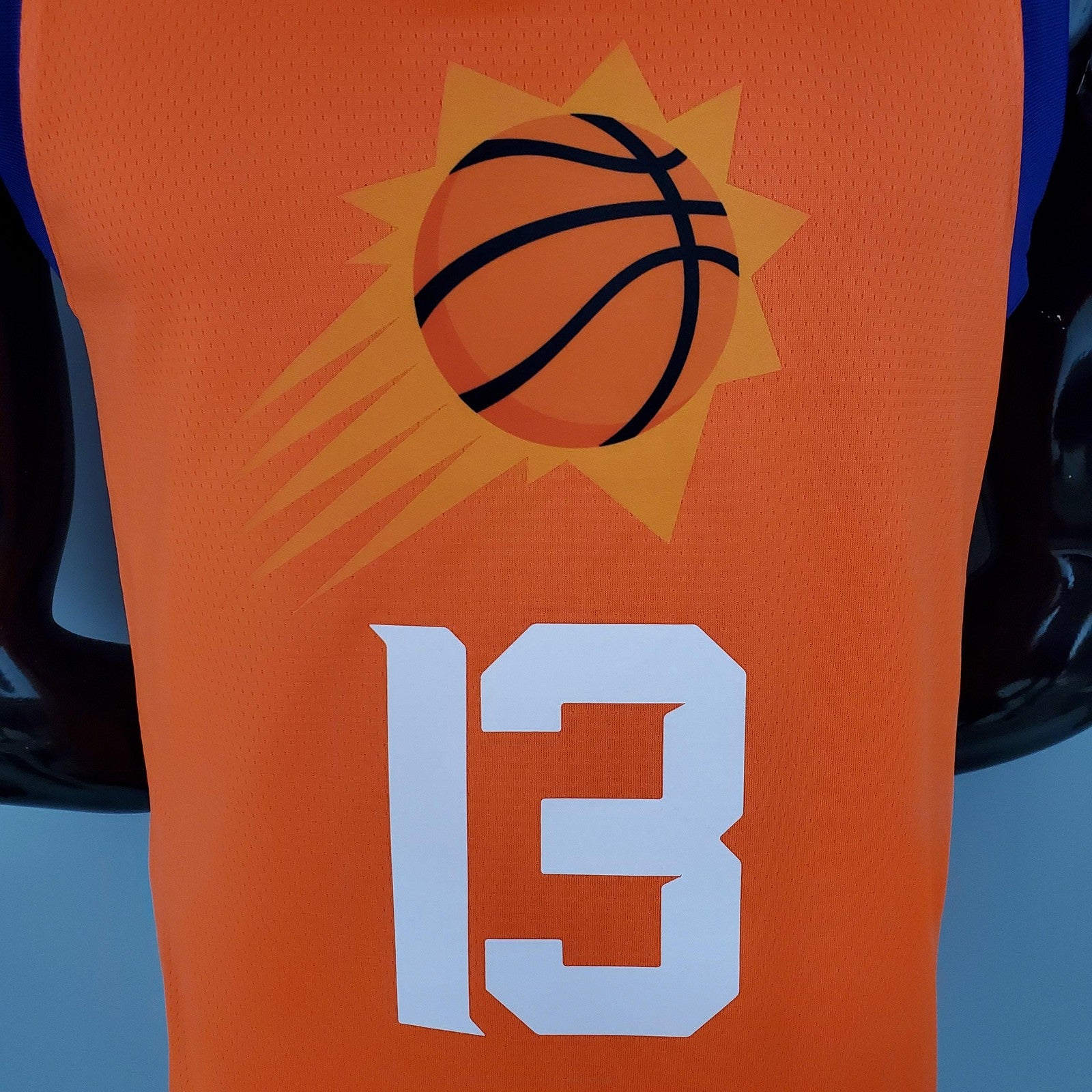 2021 Nash#13 Suns Jordan Theme Orange Nba Jersey