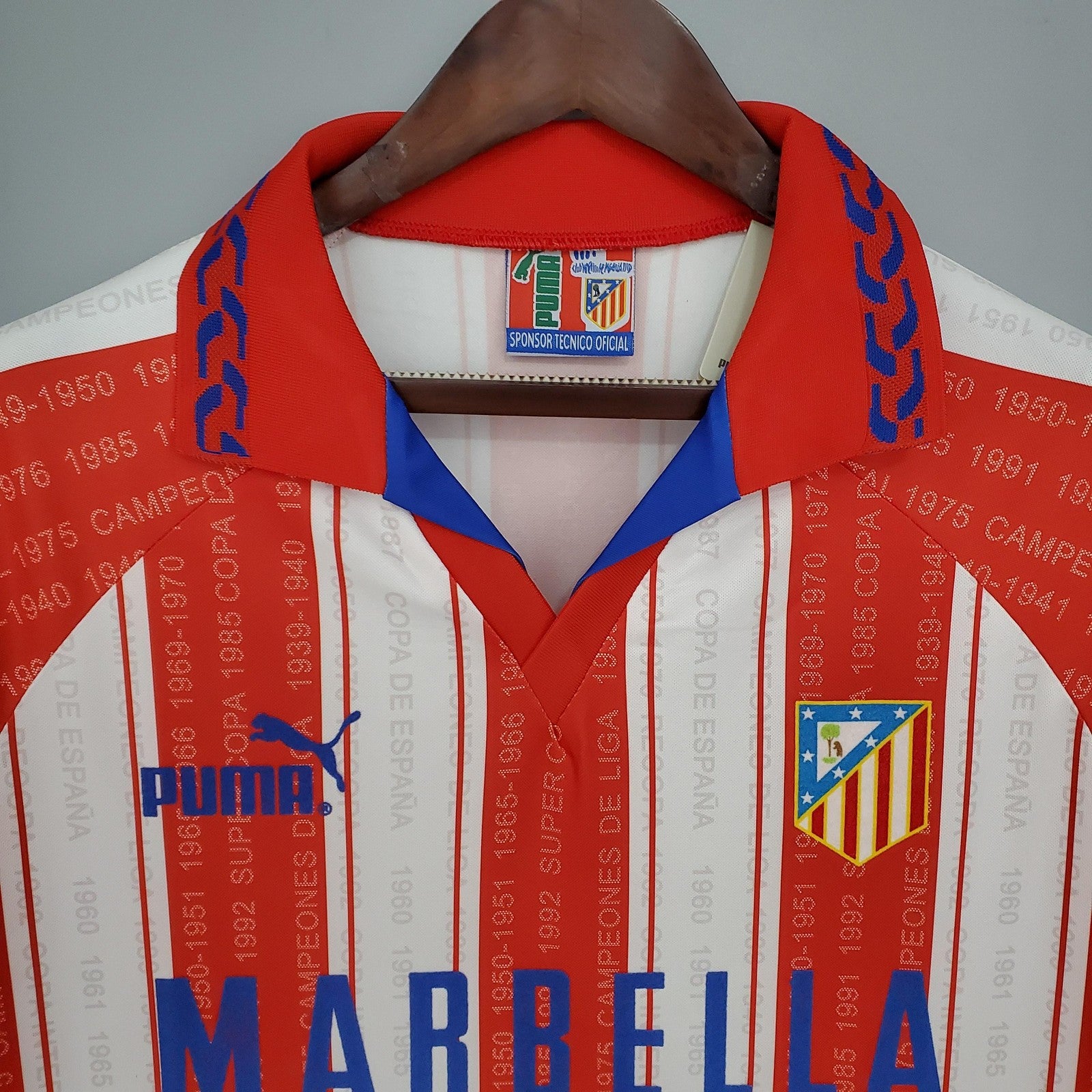 Retro Atletico Madrid 95 96 Home