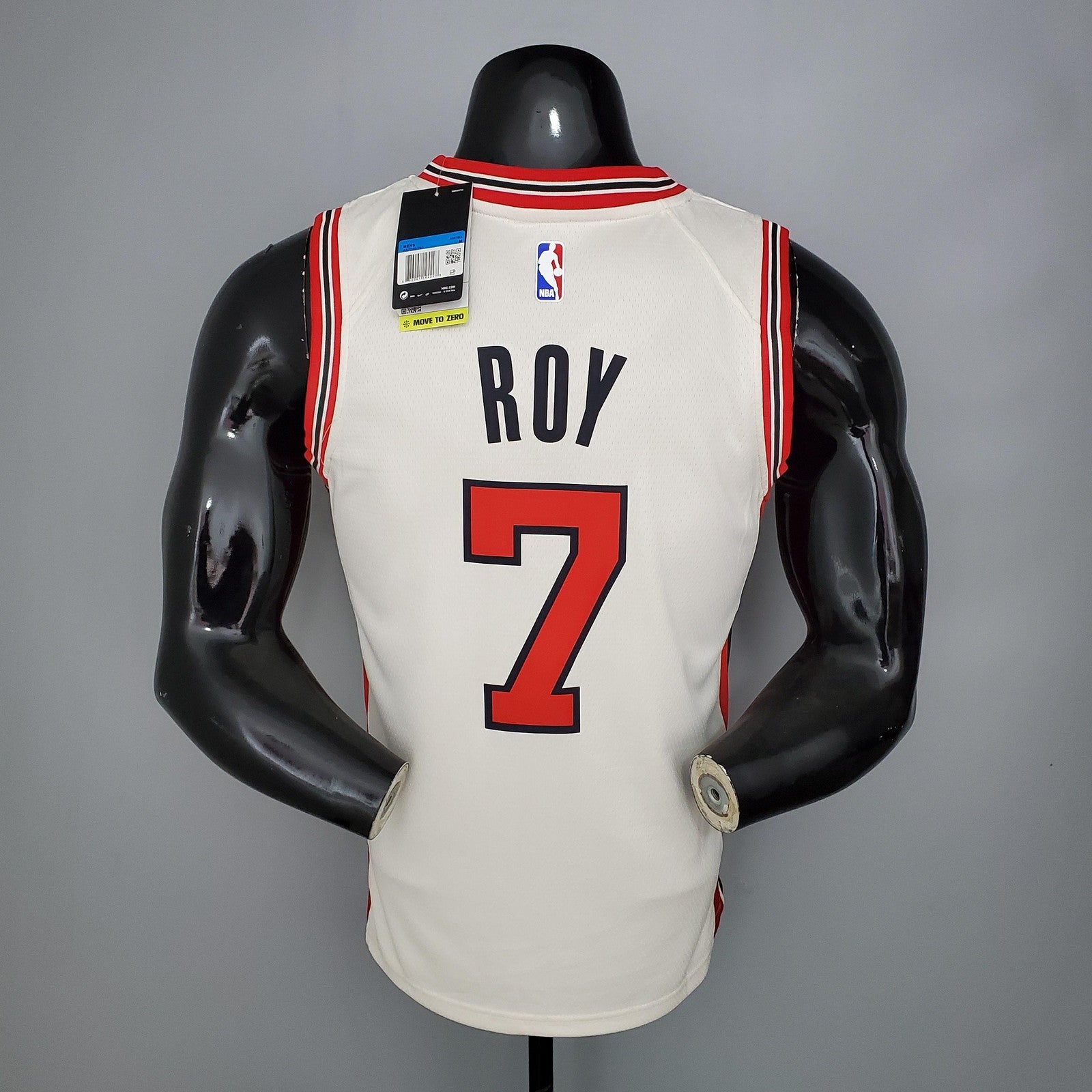 Roy#7 Portland Trail Blazers Beige Nba Jersey