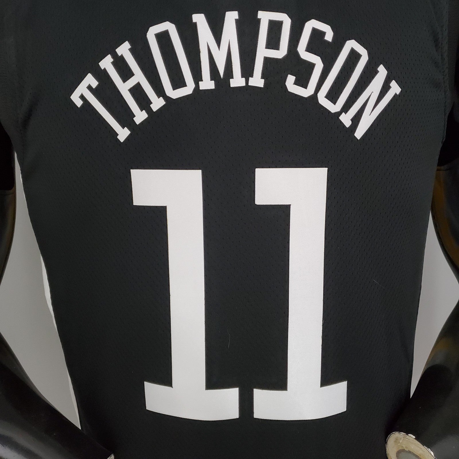 Thompson#11 Golden State Warriors Black Nba Jersey