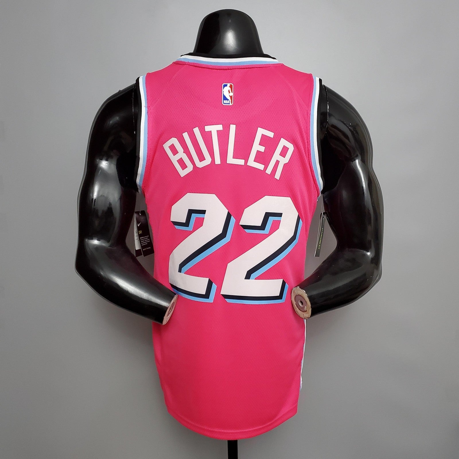 Butler #22 Miami Heat Black Nba Jersey Nike Connect Recognition